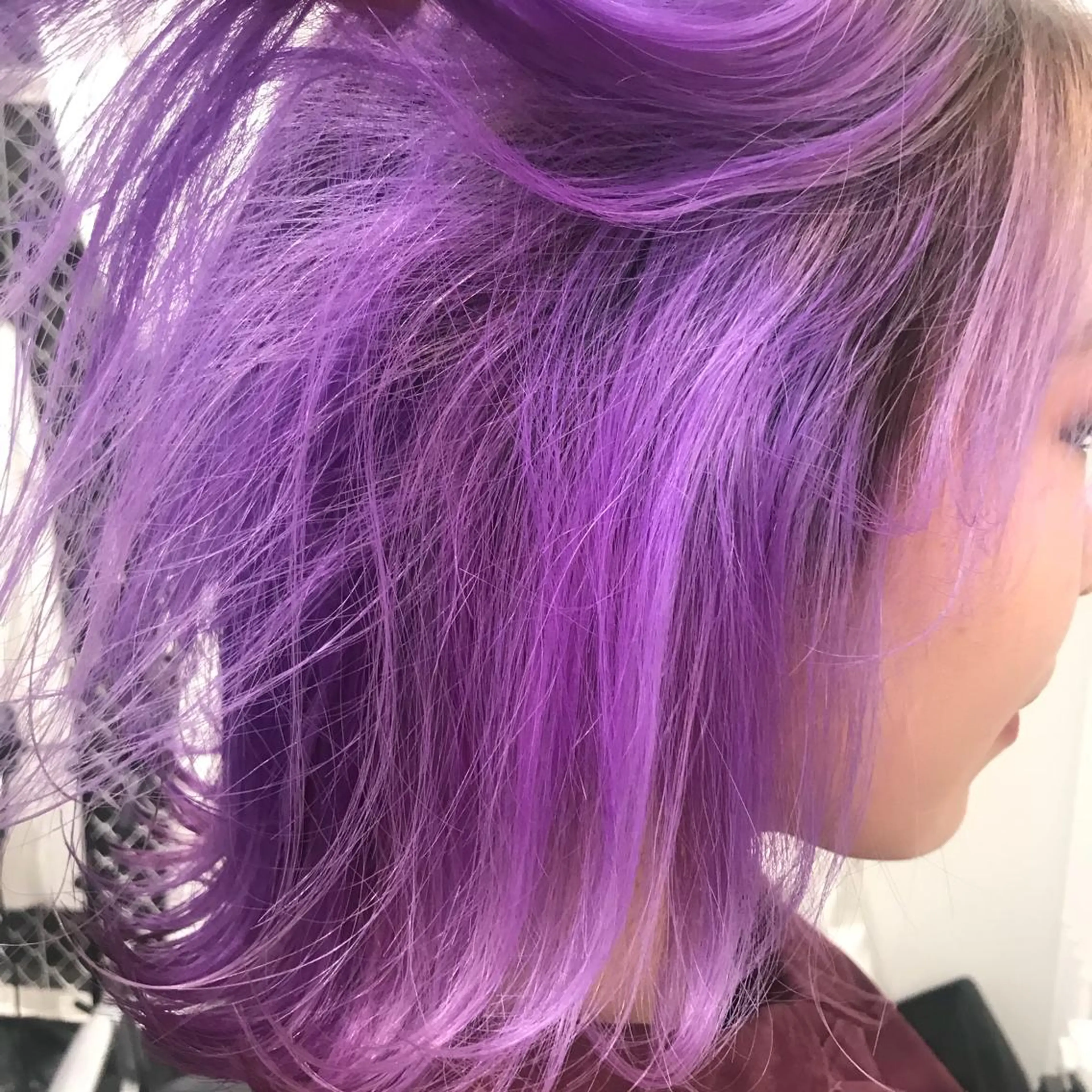 ミディアム ヘアカラー サイレント美容師 アイリィのヘアスタイル
