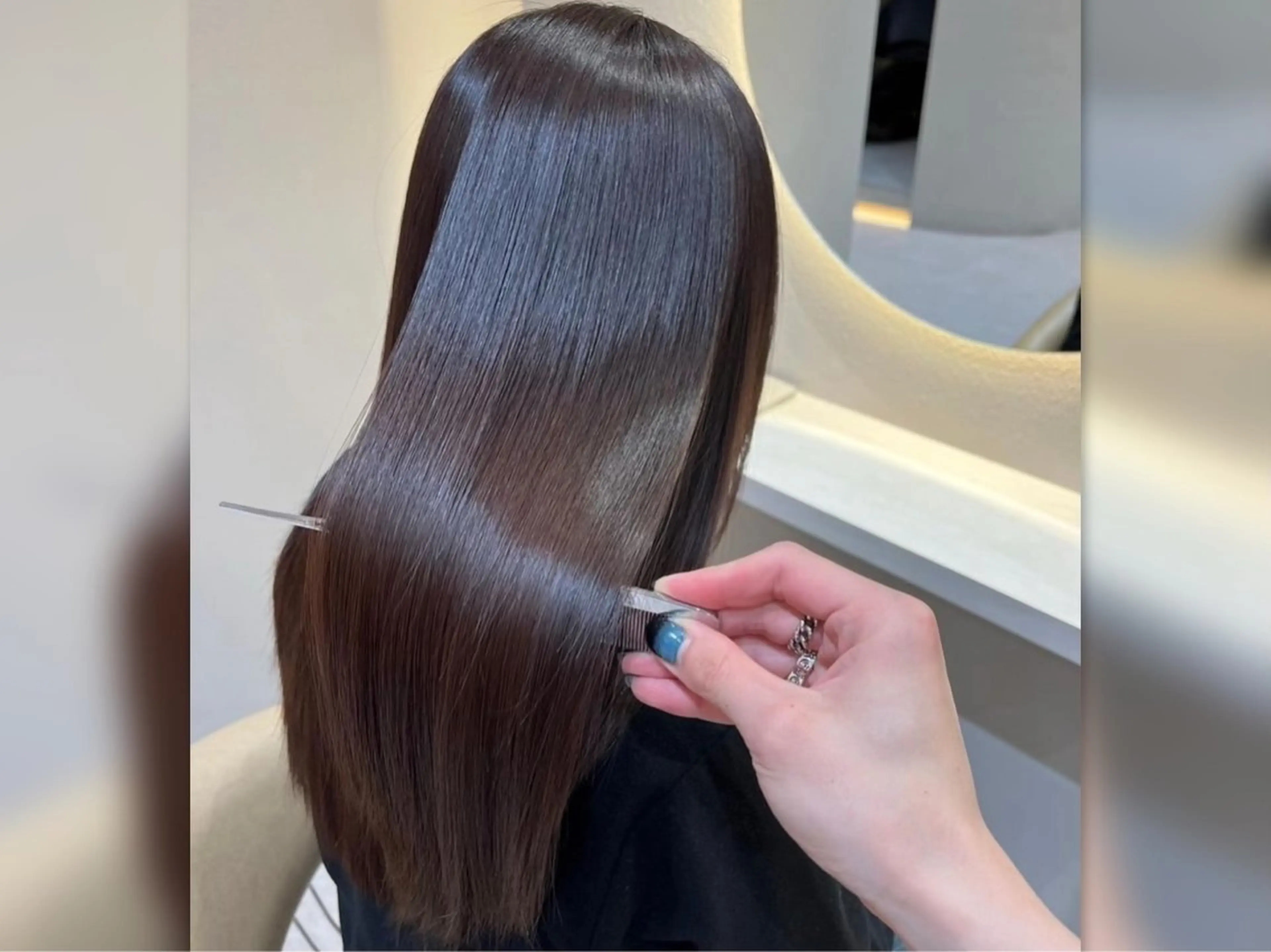 カット付き💎美髪矯正💎+補修トリートメントの写真