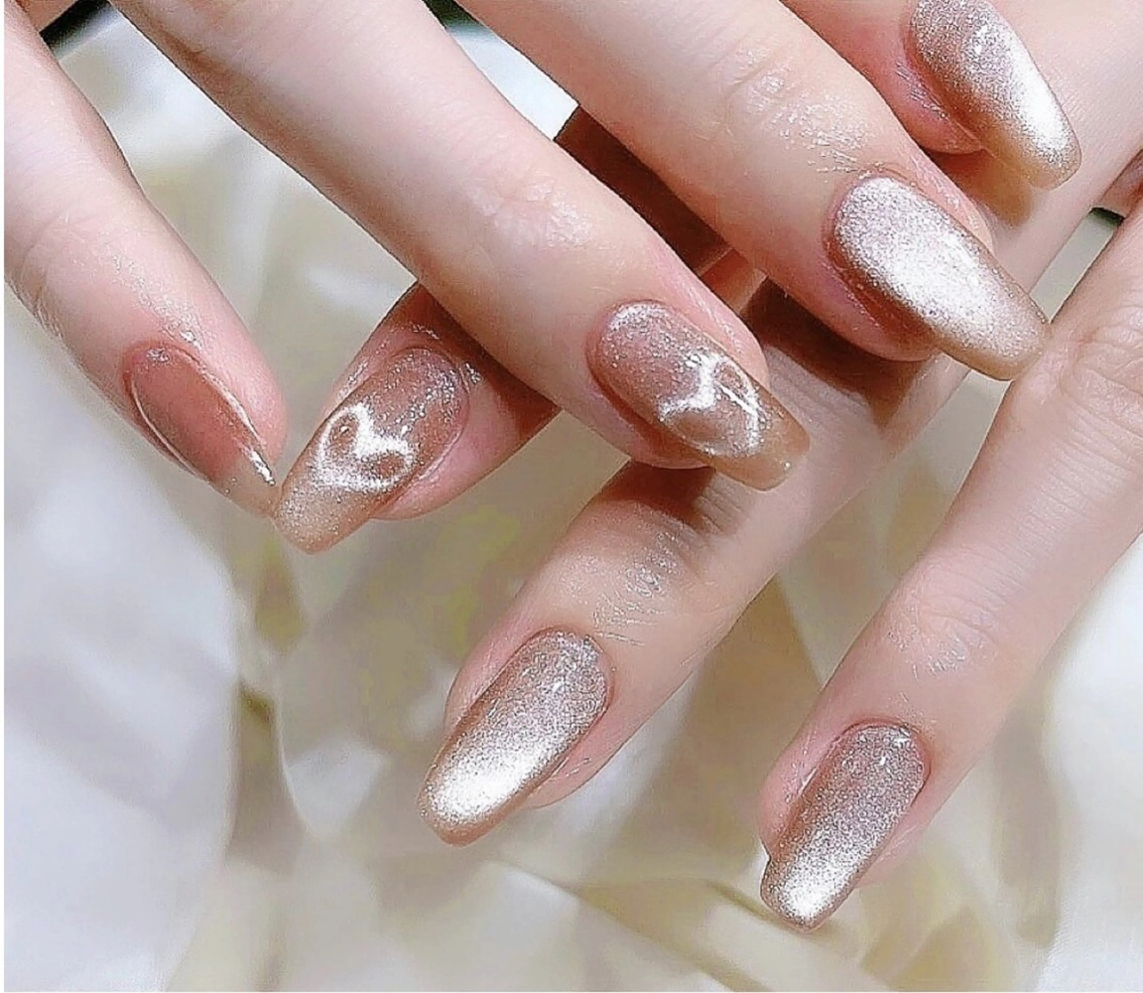 ネイル ハート マグネットネイル NAILR rina 🎀ིྀ恵比寿のネイルデザイン