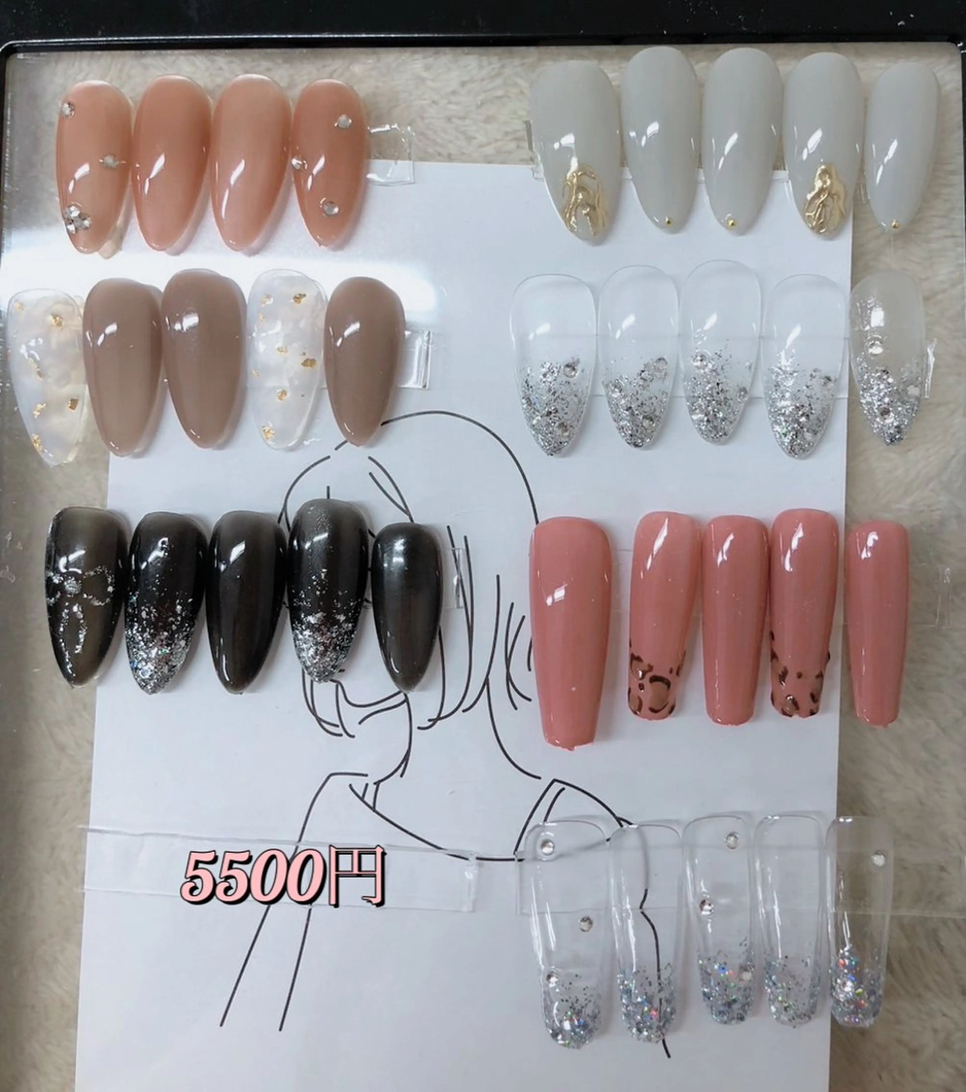 ネイル トータルビューティー CQのネイルデザイン