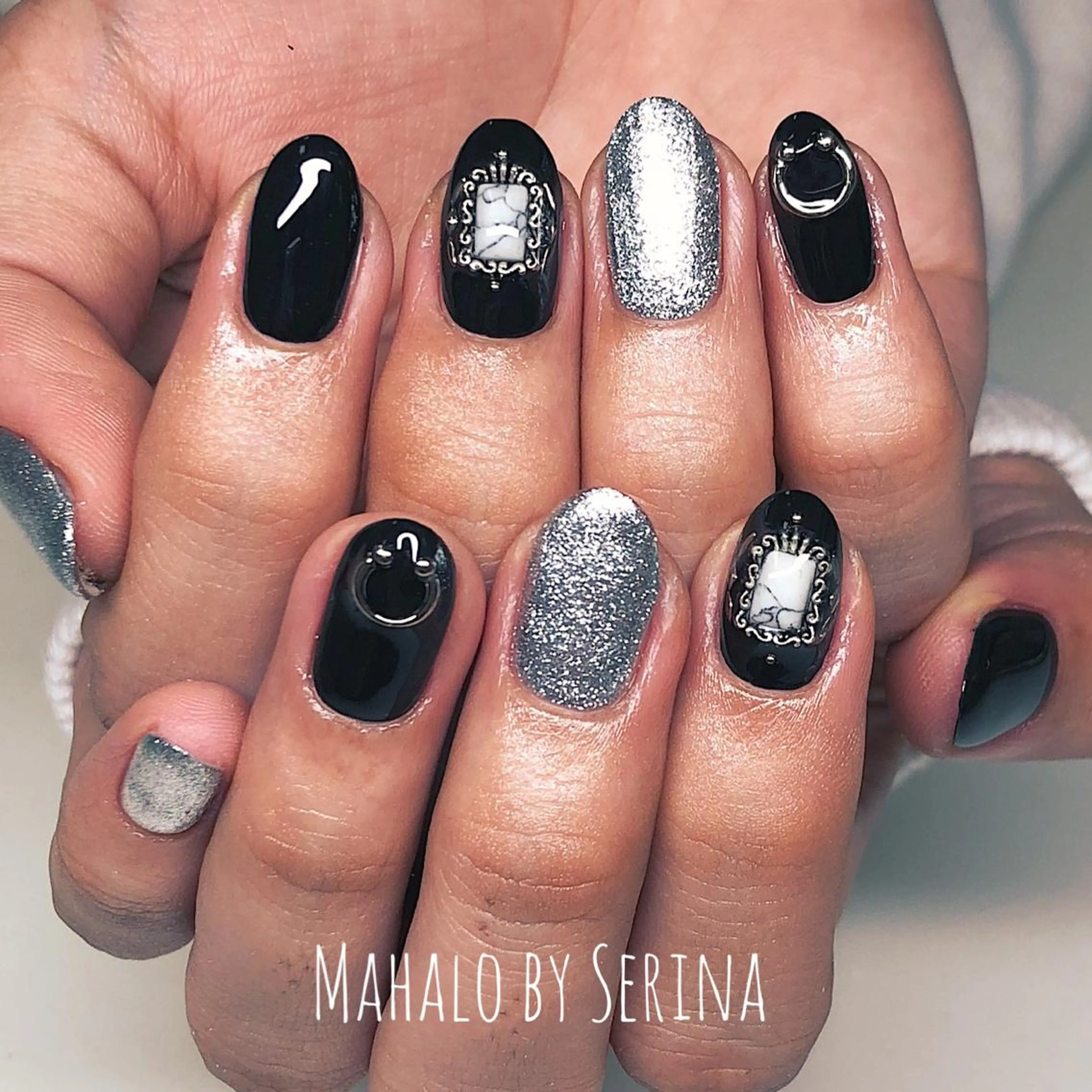 ショート カラー ネイル SUNNY BAE. SERINAのネイルデザイン