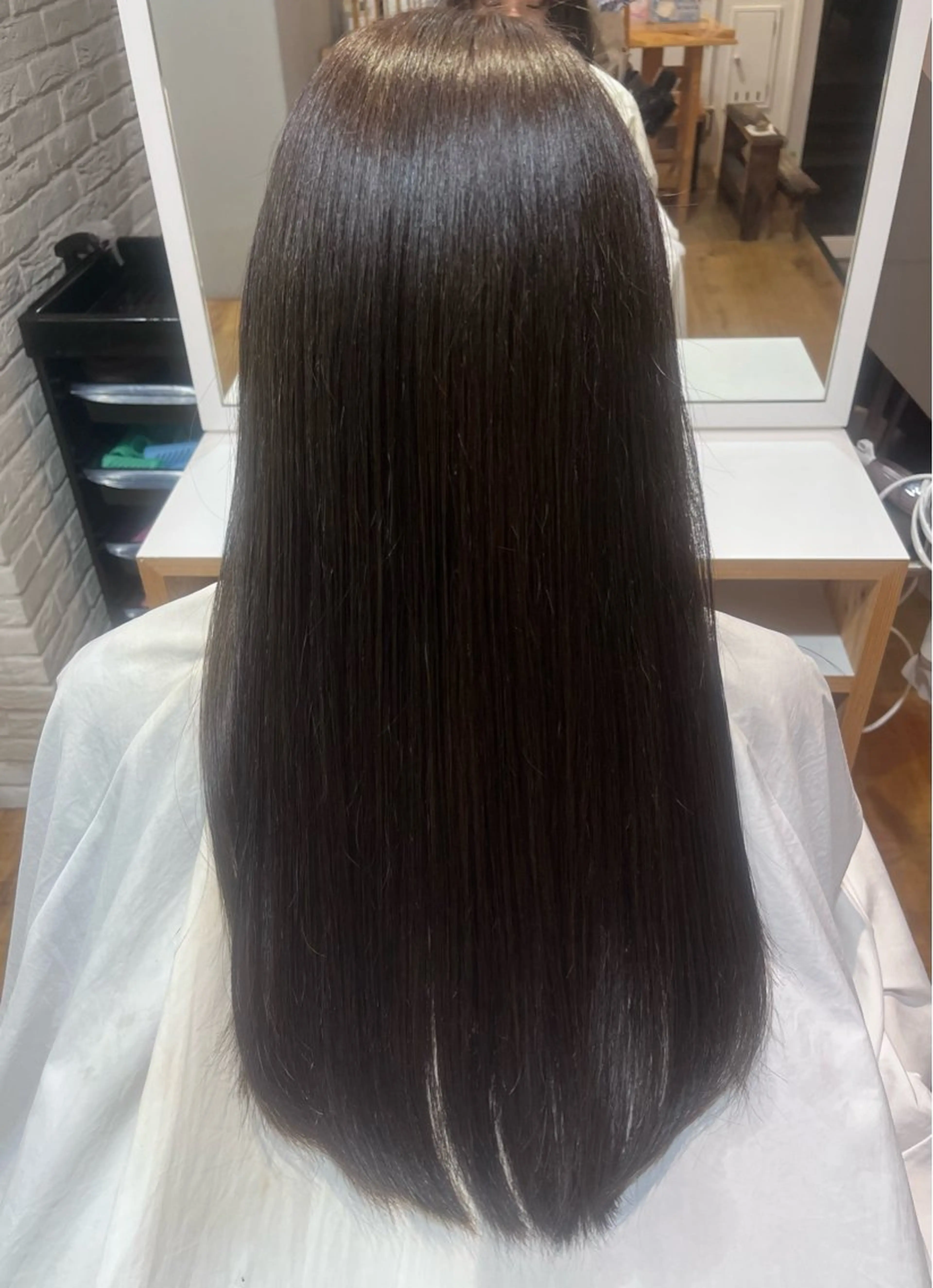 ロング カラー 透明感カラー 樋口 ななみのヘアスタイル