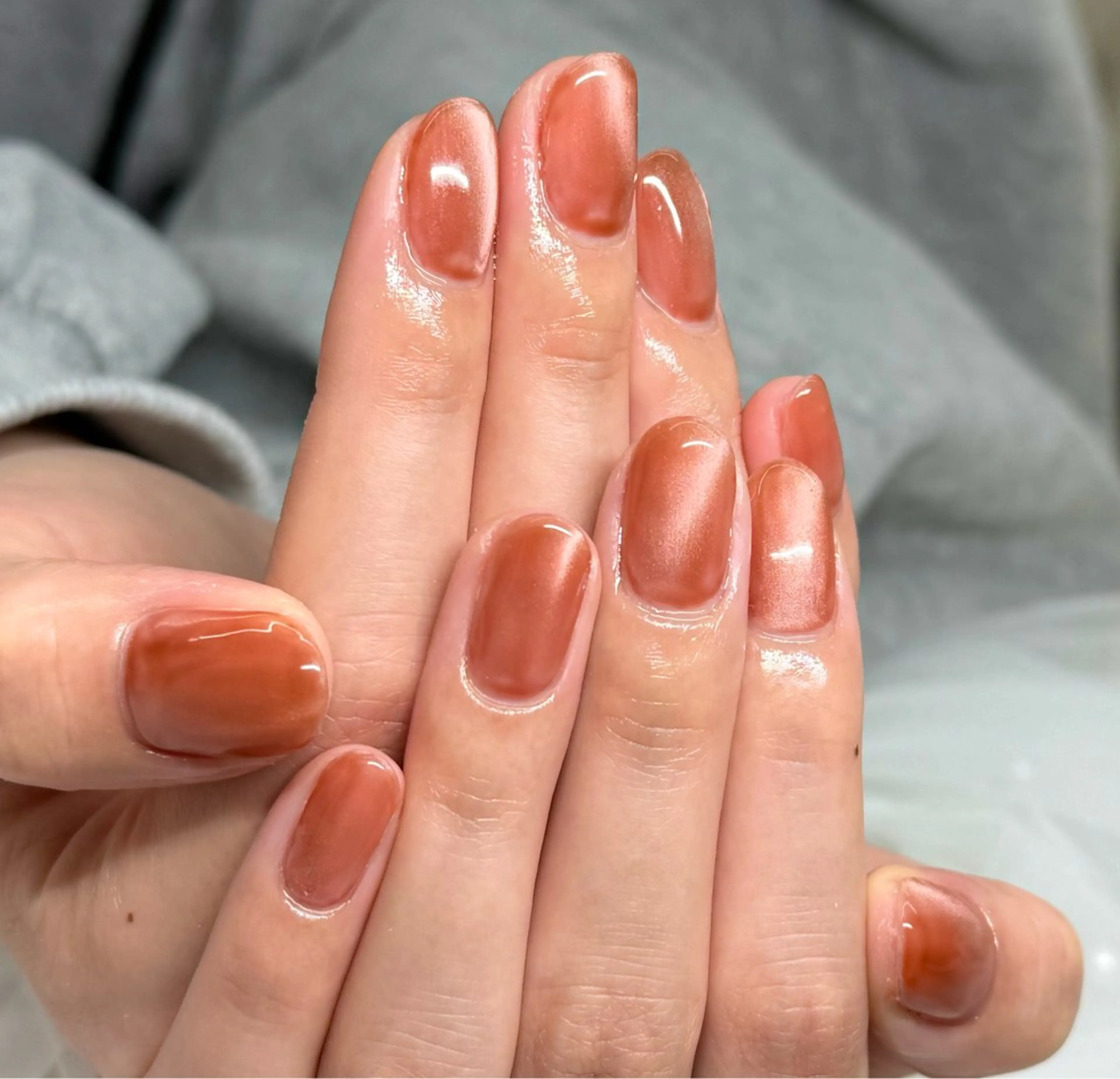 ネイル ジェルネイル マグネットネイル パラジェル salone Regina 【サローネ　レジーナ】所属・Regina Marinaのネイルデザイン