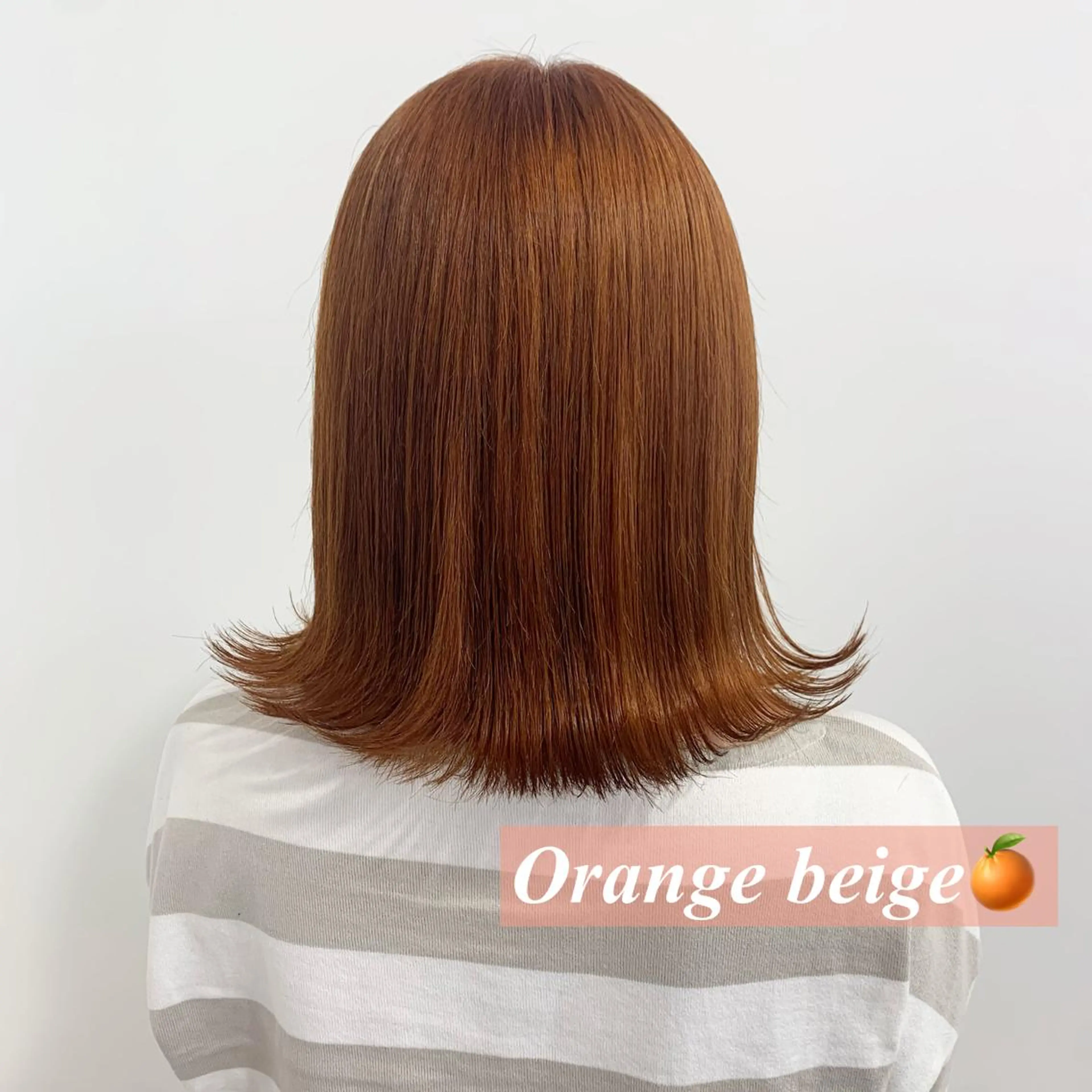 ミディアム カラー ヘアアレンジ レイヤー×グレージュ /ピンク🩷mioのヘアスタイル