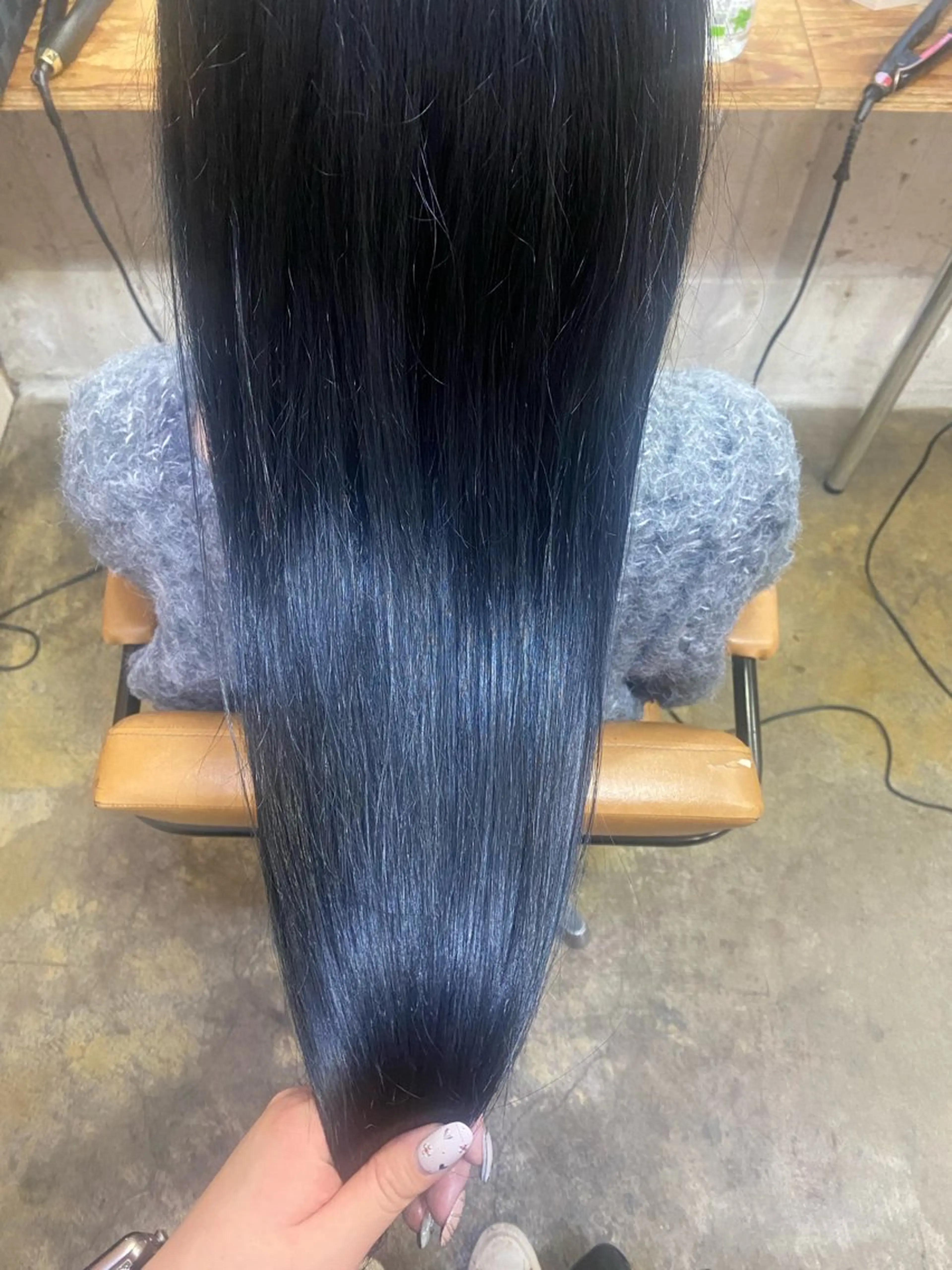 ロング カラー ブリーチカラーと、髪 質改善。HARUKAのヘアスタイル