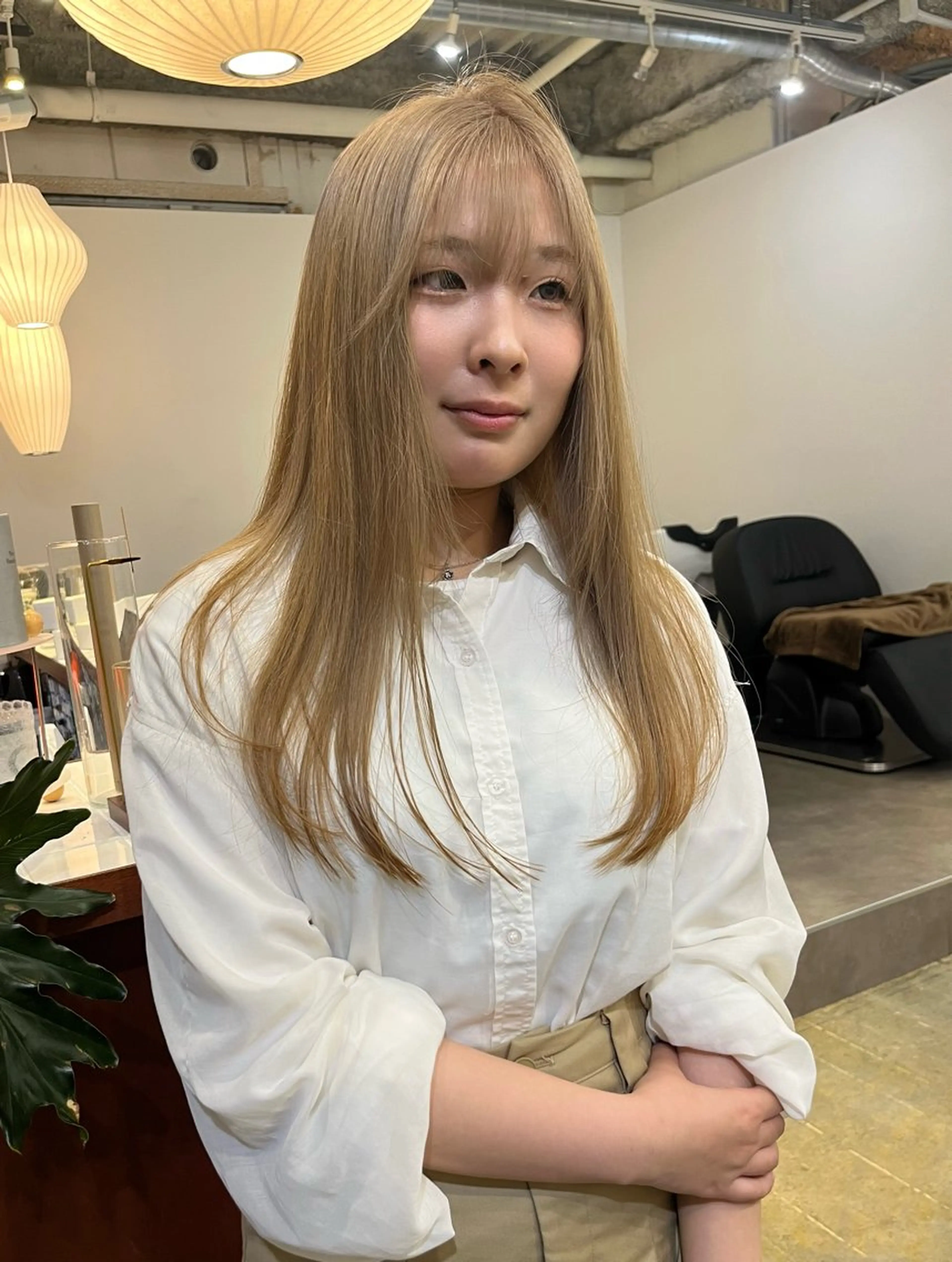 ロング カラー ヘアカラー Sanaダブルカラー ✨️パルコ徒歩1分のヘアスタイル