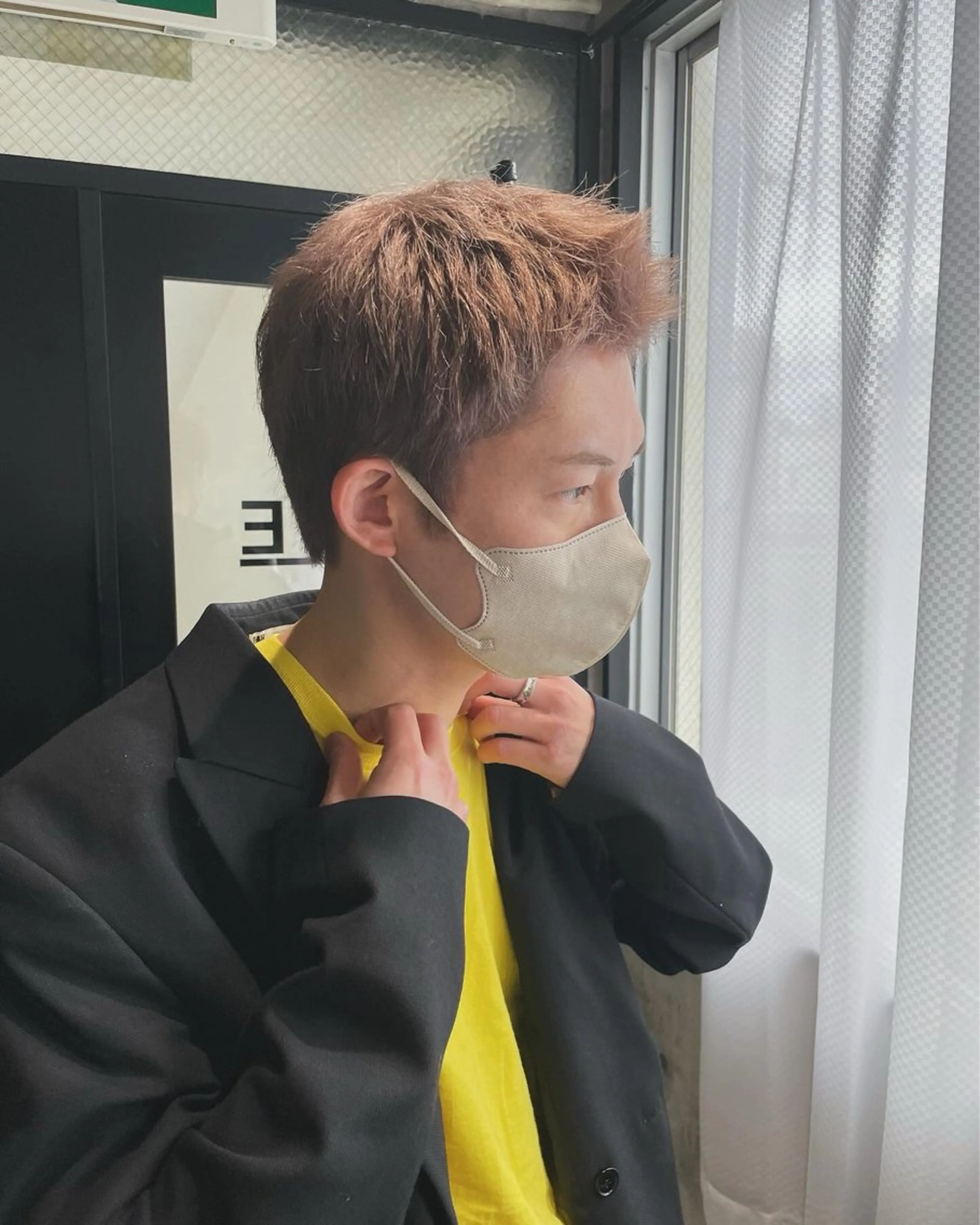 カラー メンズ ベージュカラー ミルクティーベージュ 🫧透明感/美髪🫧 Hiroakiのヘアスタイル