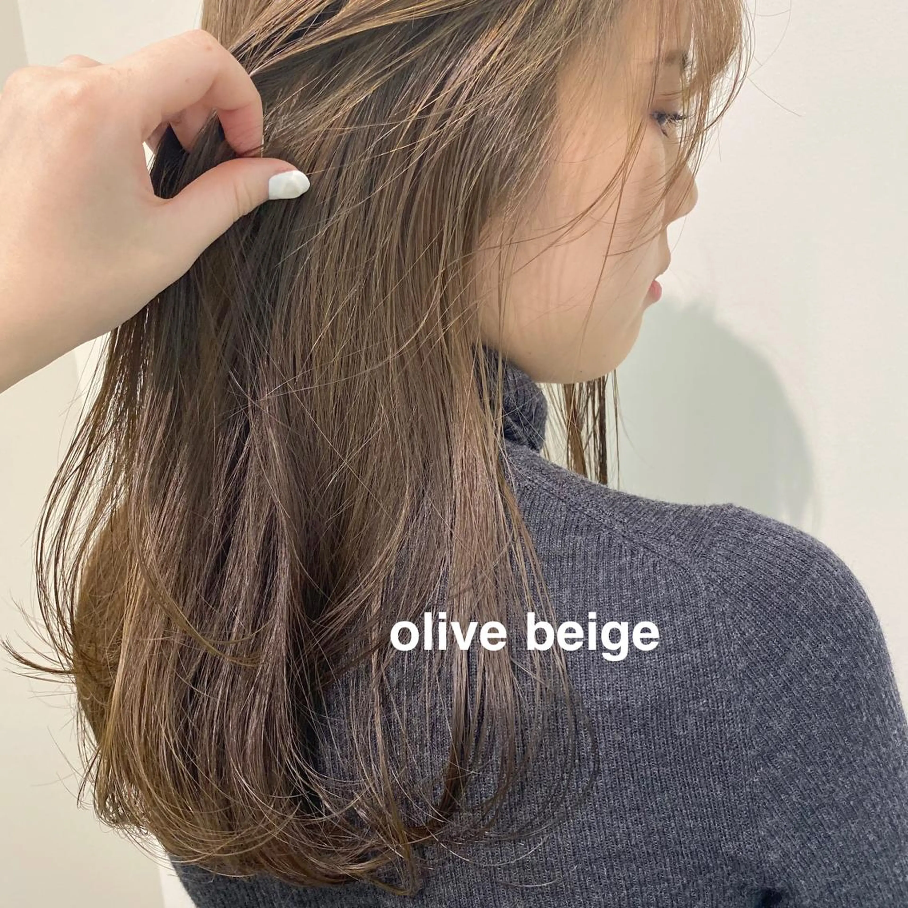 セミロング kohana 🎀韓国ヘア🎀🤍のヘアスタイル