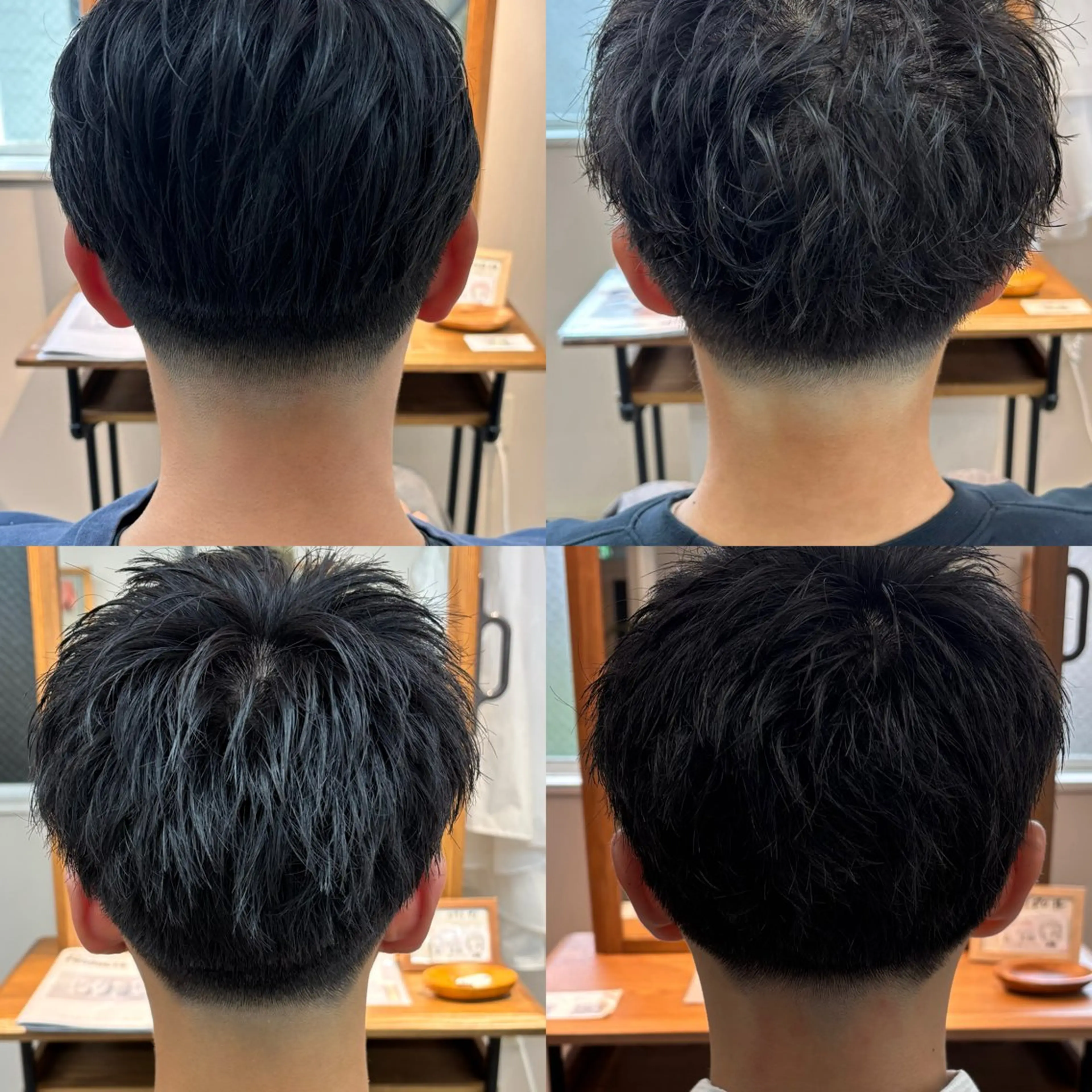 ショート メンズ カット フェードカット/メン ズパーマ特化🔥/森のヘアスタイル