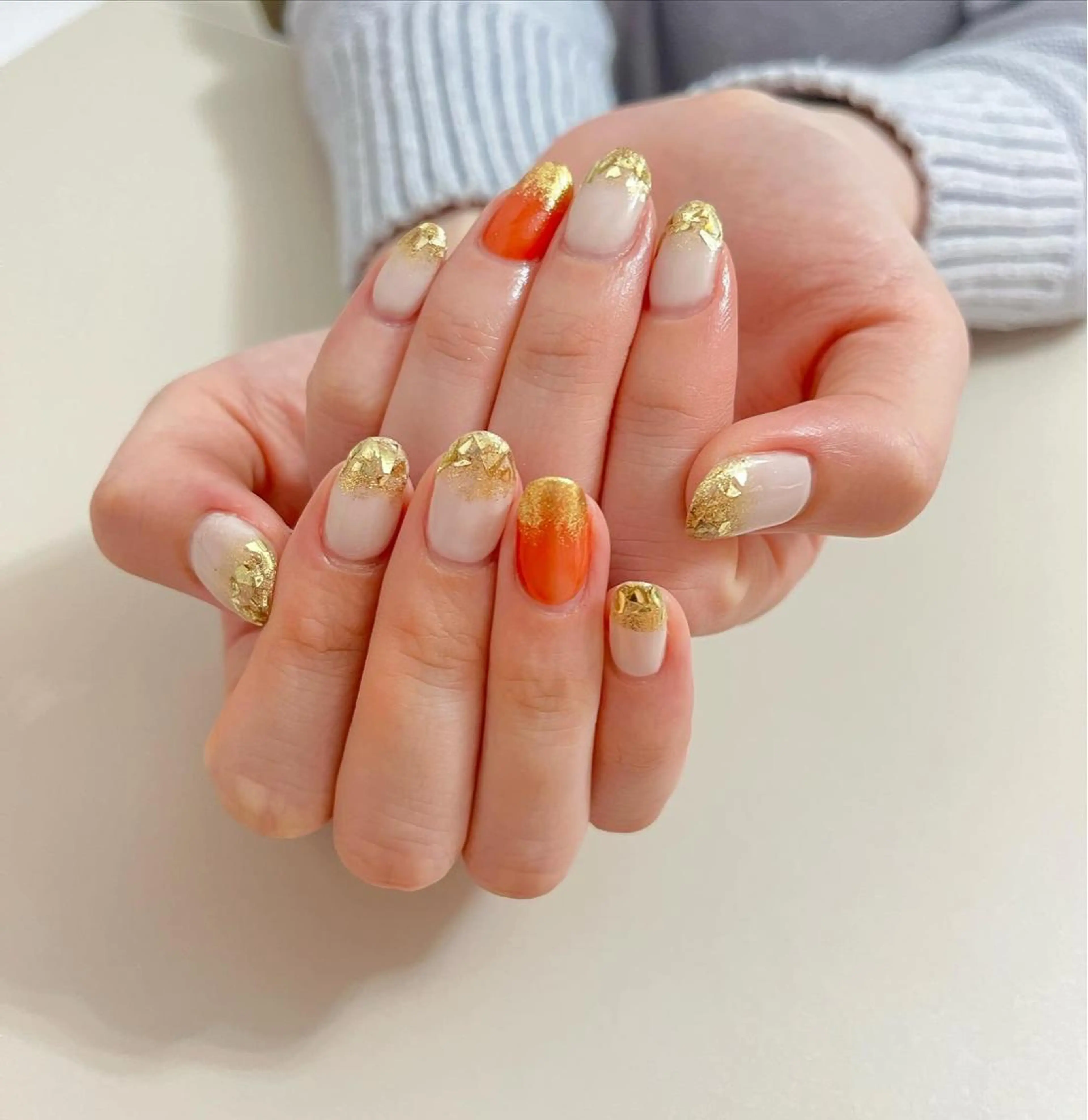 ネイル 持ち込み Luxy YUKIのネイルデザイン