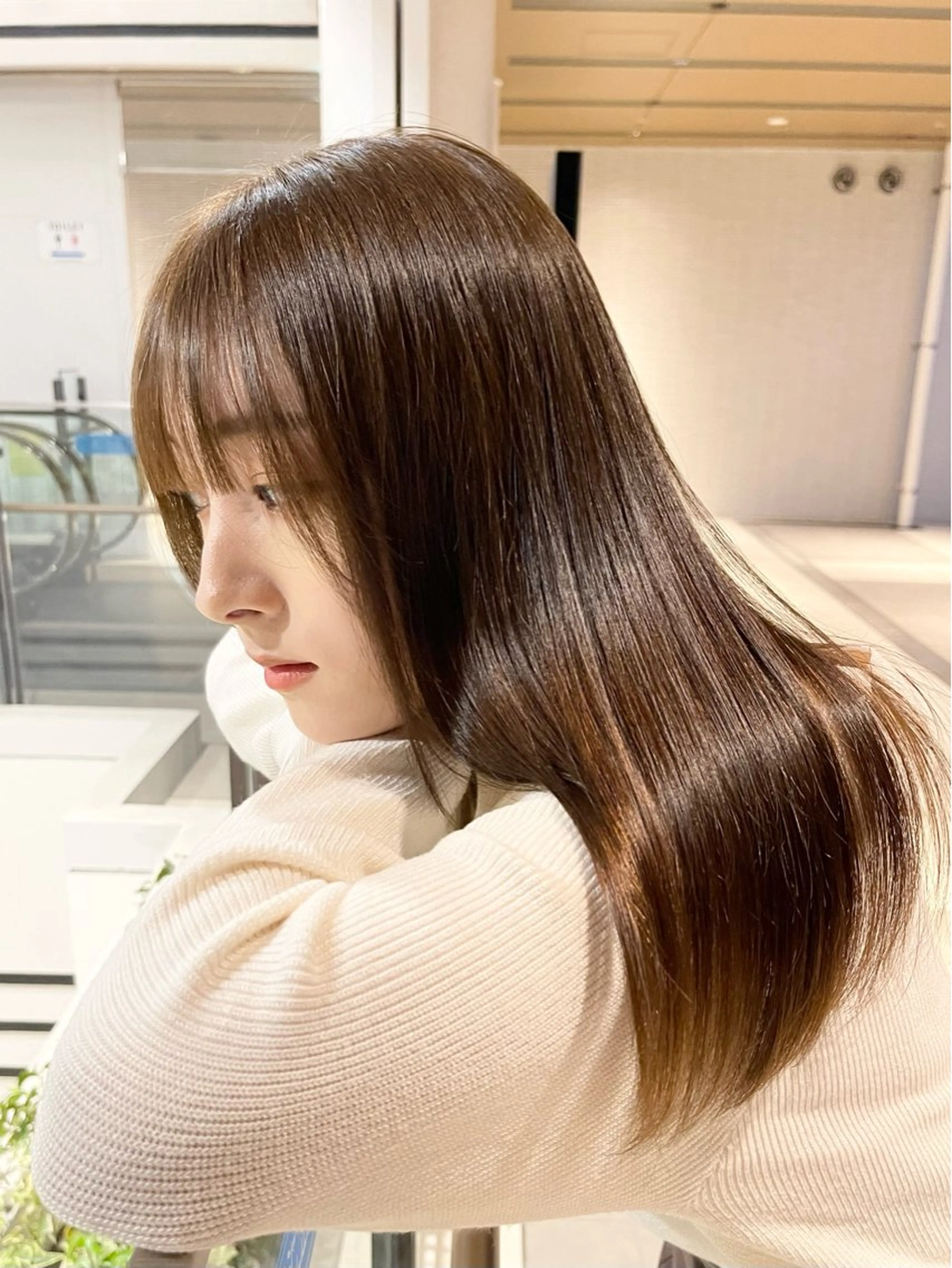 セミロング トリートメント 園田 渉 ◤SHIKIO◢のヘアスタイル