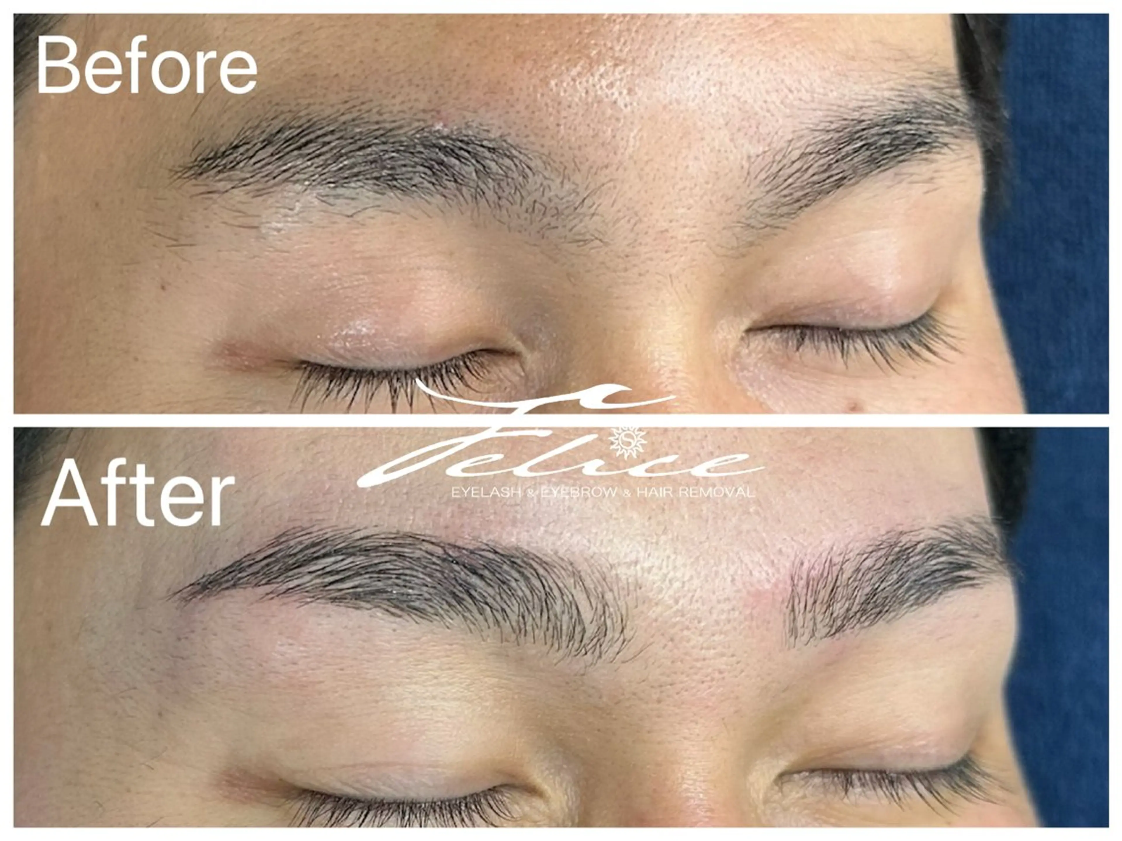 メンズ アイブロウ Felice AYAのマツエク・マツパデザイン