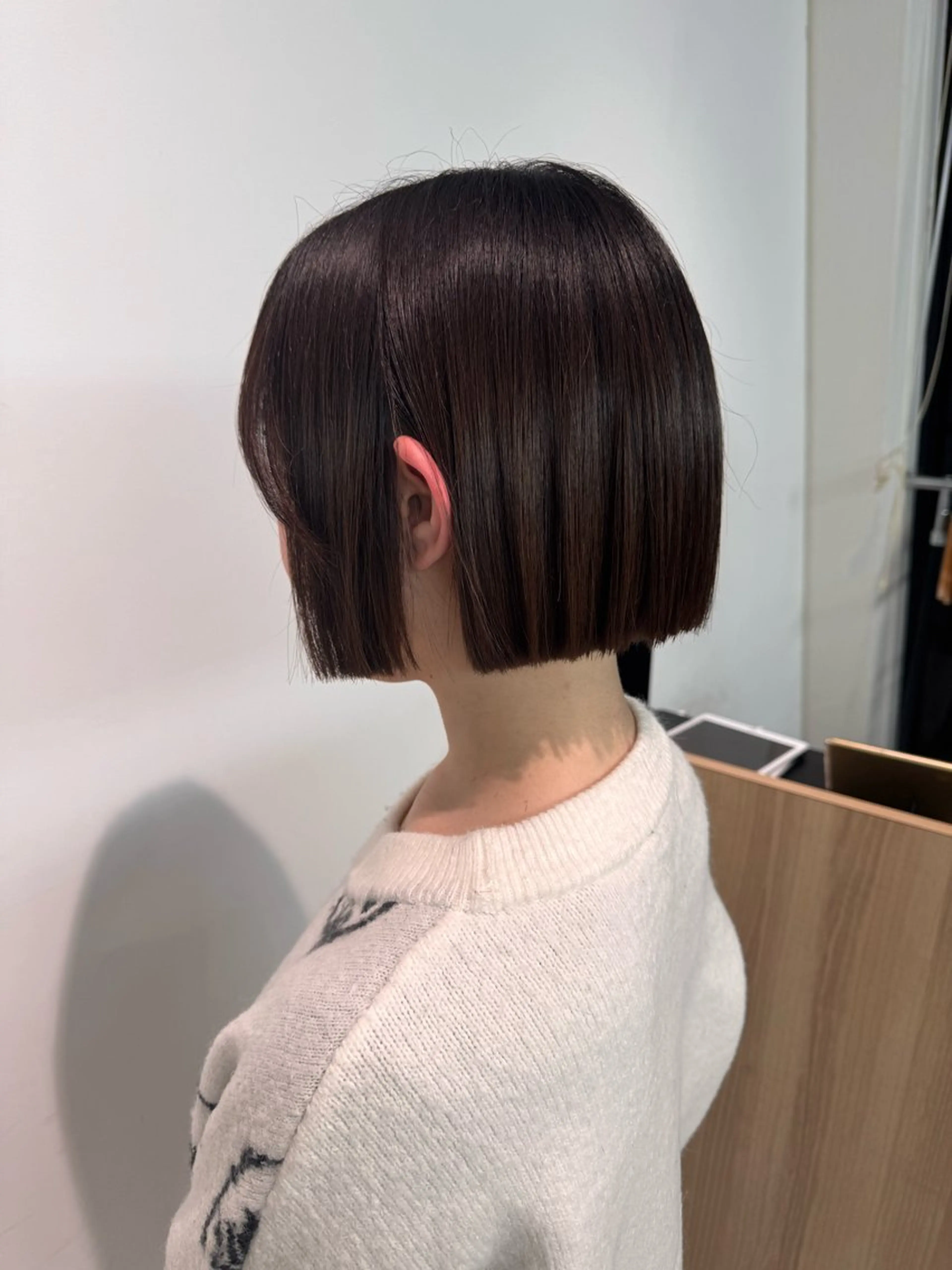 ショート ボブ 顔周りレイヤー /kokoro🦮のヘアスタイル