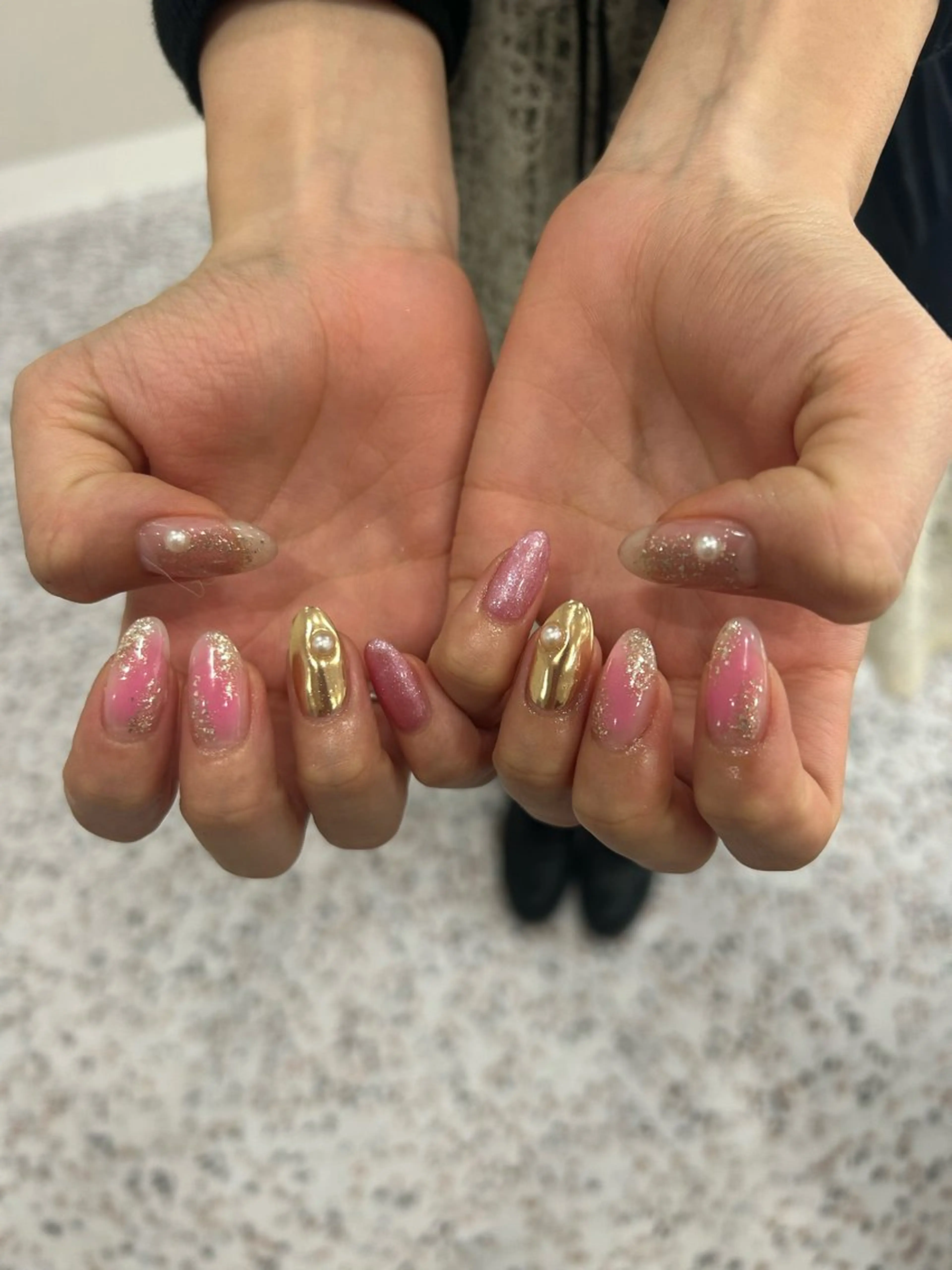 ネイル ハンドネイル 小松 千冬snazzyのネイルデザイン