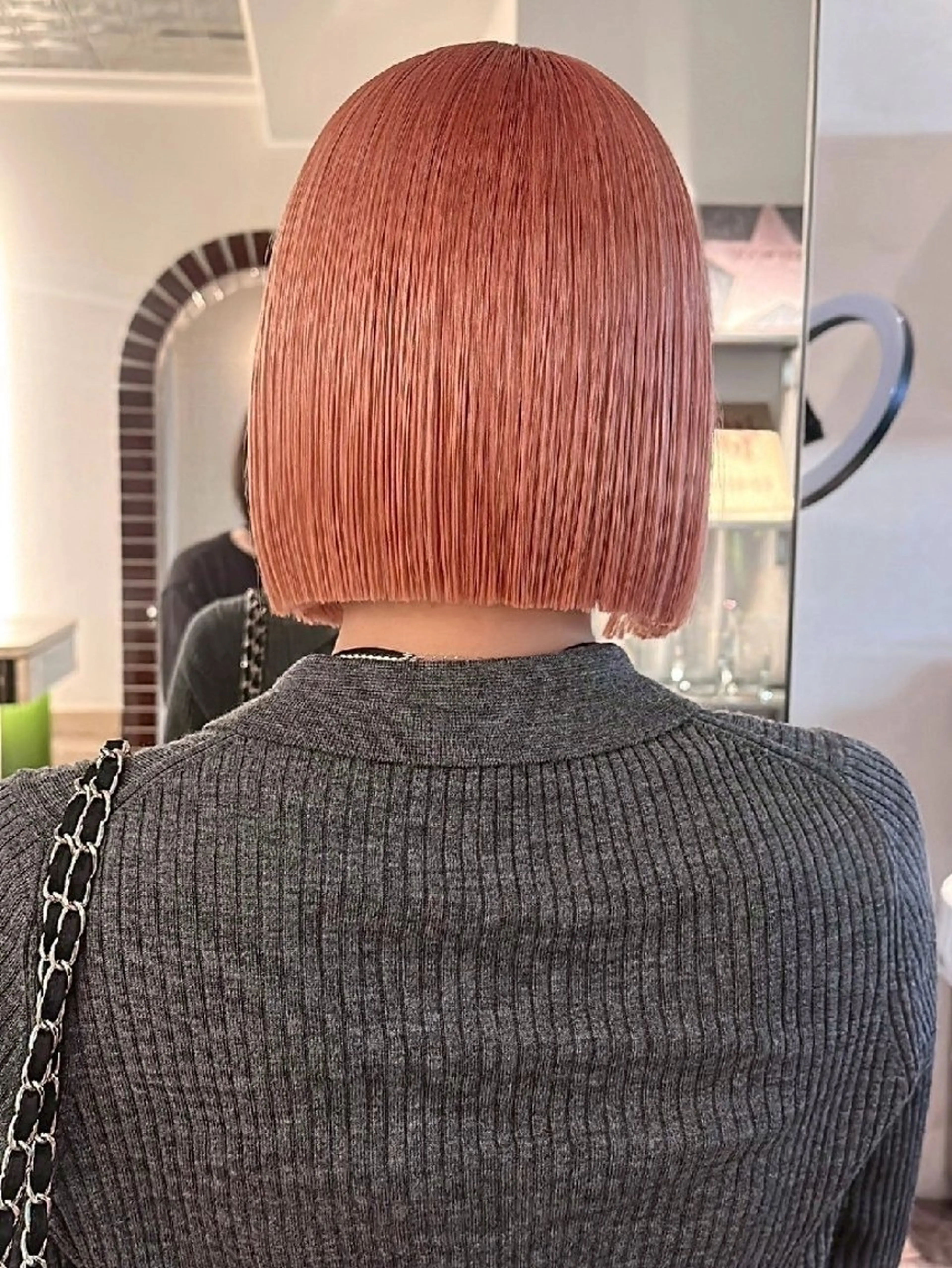 ミディアム カラー ピンクカラー ヘアカラー ケアブリーチ特化 same 🦈のヘアスタイル