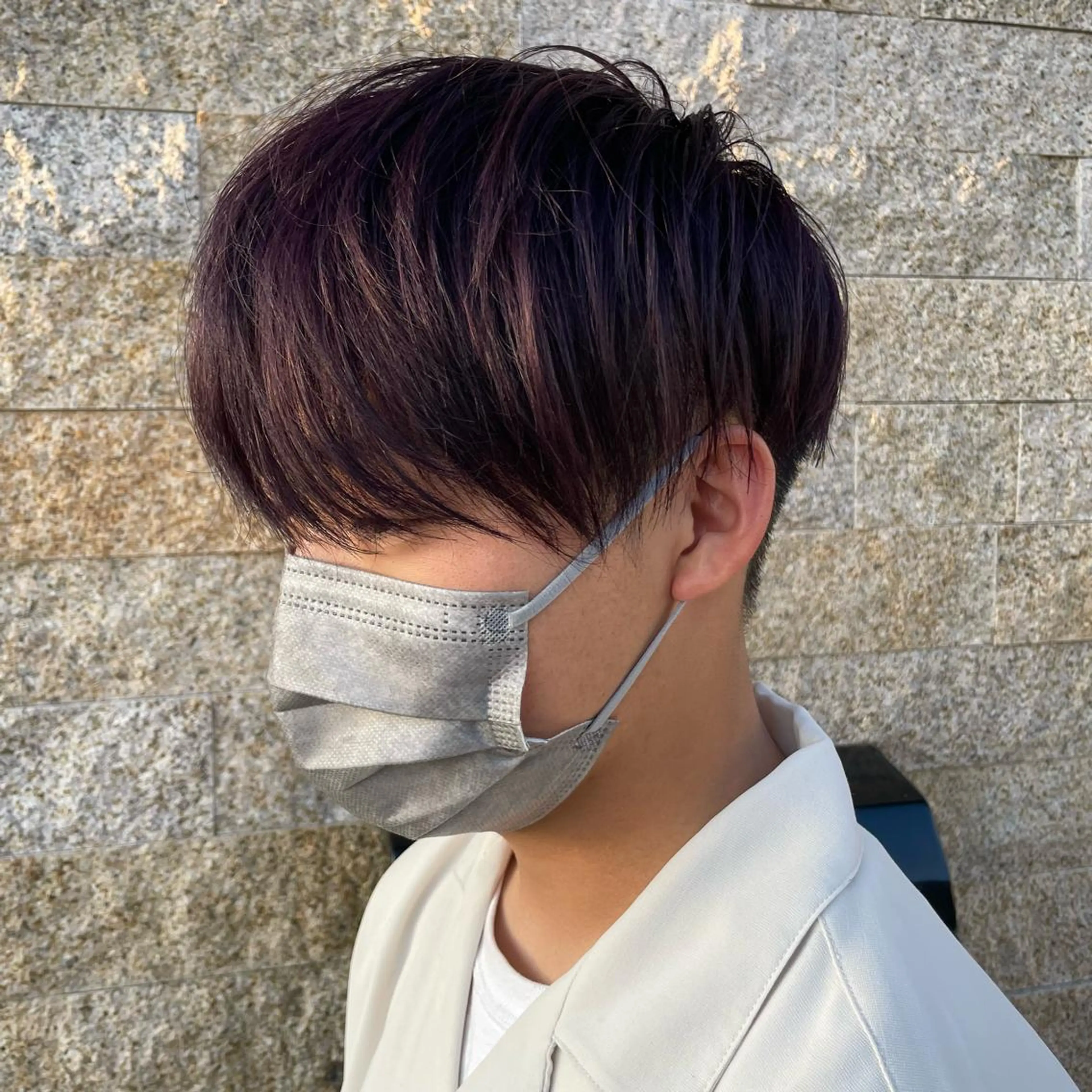 ショート カラー メンズ recipe 黒木 彩那のヘアスタイル