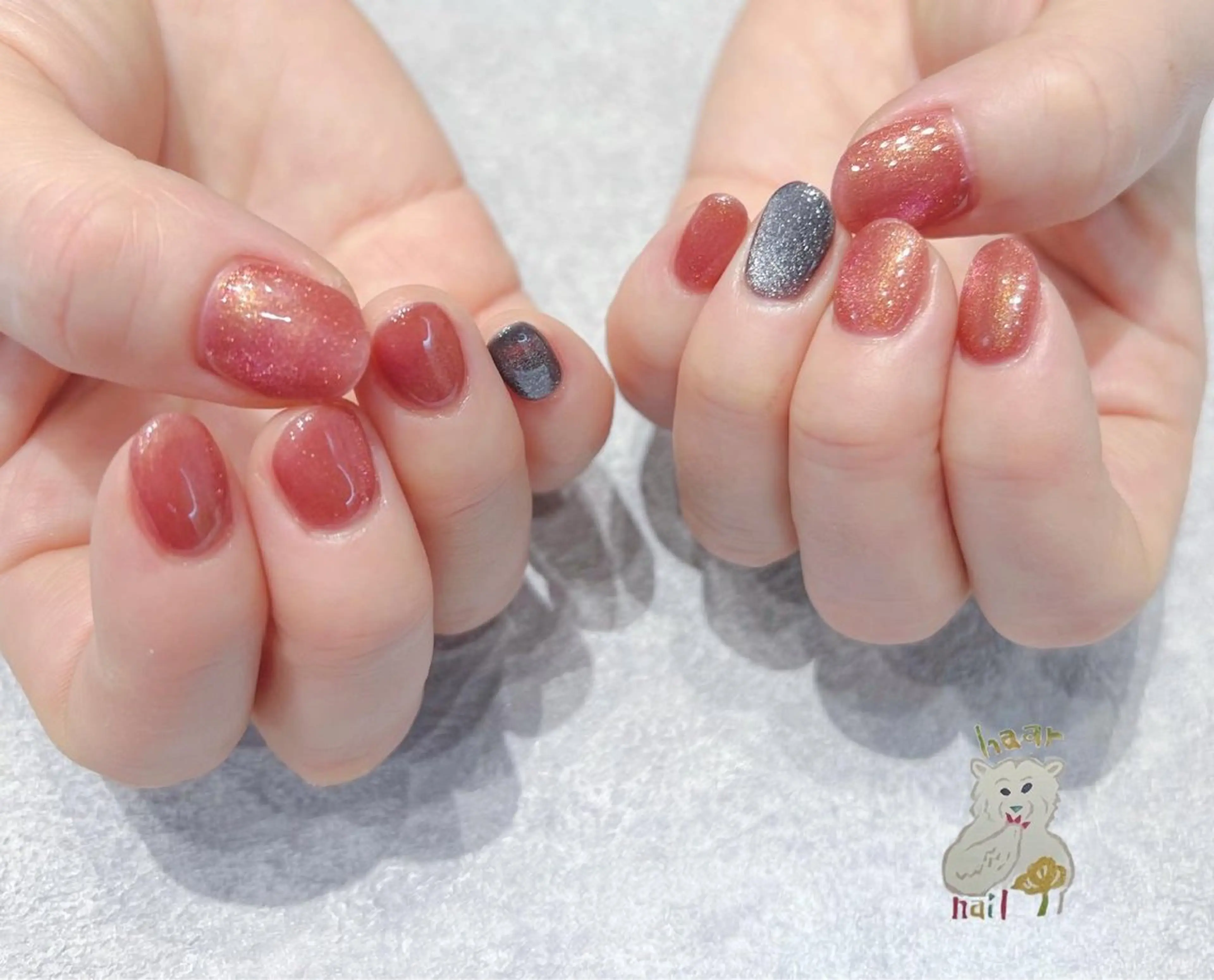 ネイル ハンドネイル 深田 加代のネイルデザイン