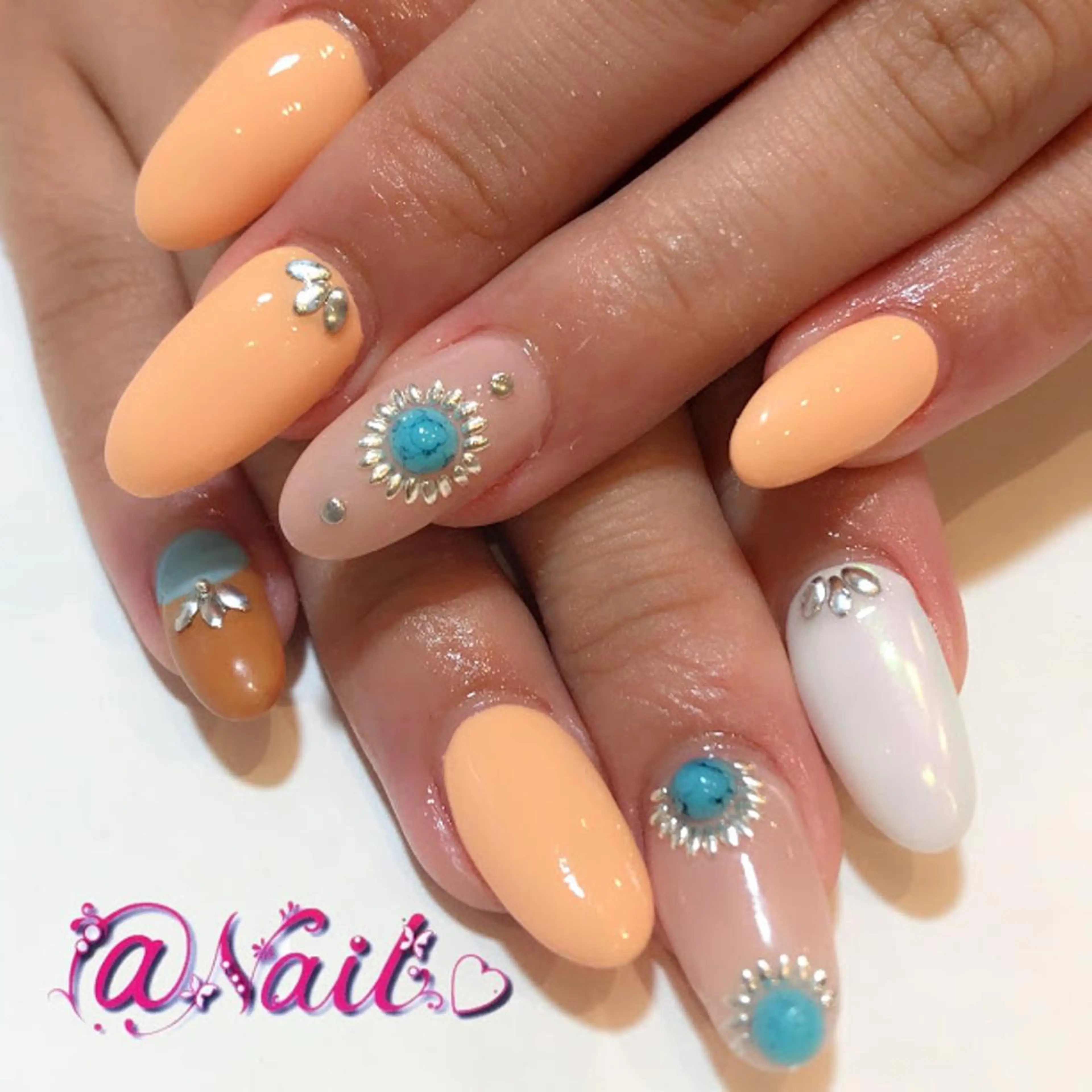 ネイル 小尾 栞のネイルデザイン