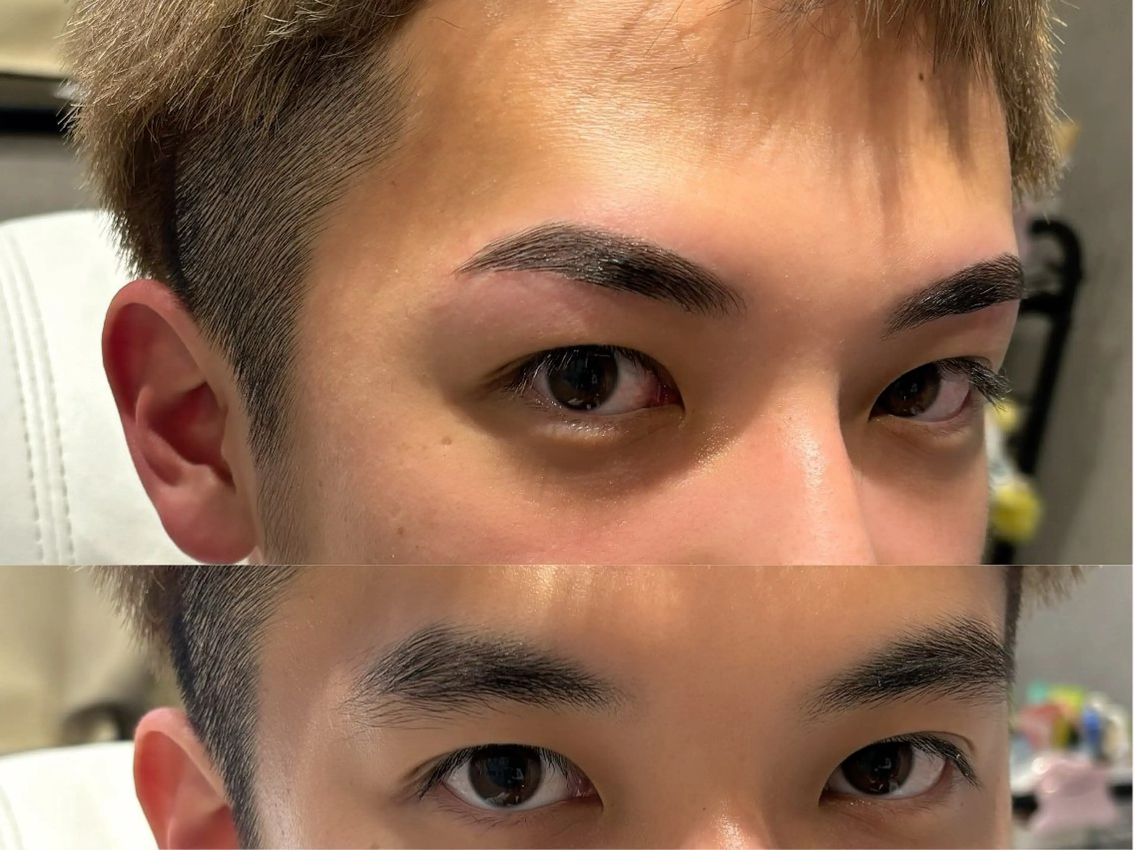メンズアイブロウ　🌟眉毛ワックス＋眉毛パーマ🌟の写真