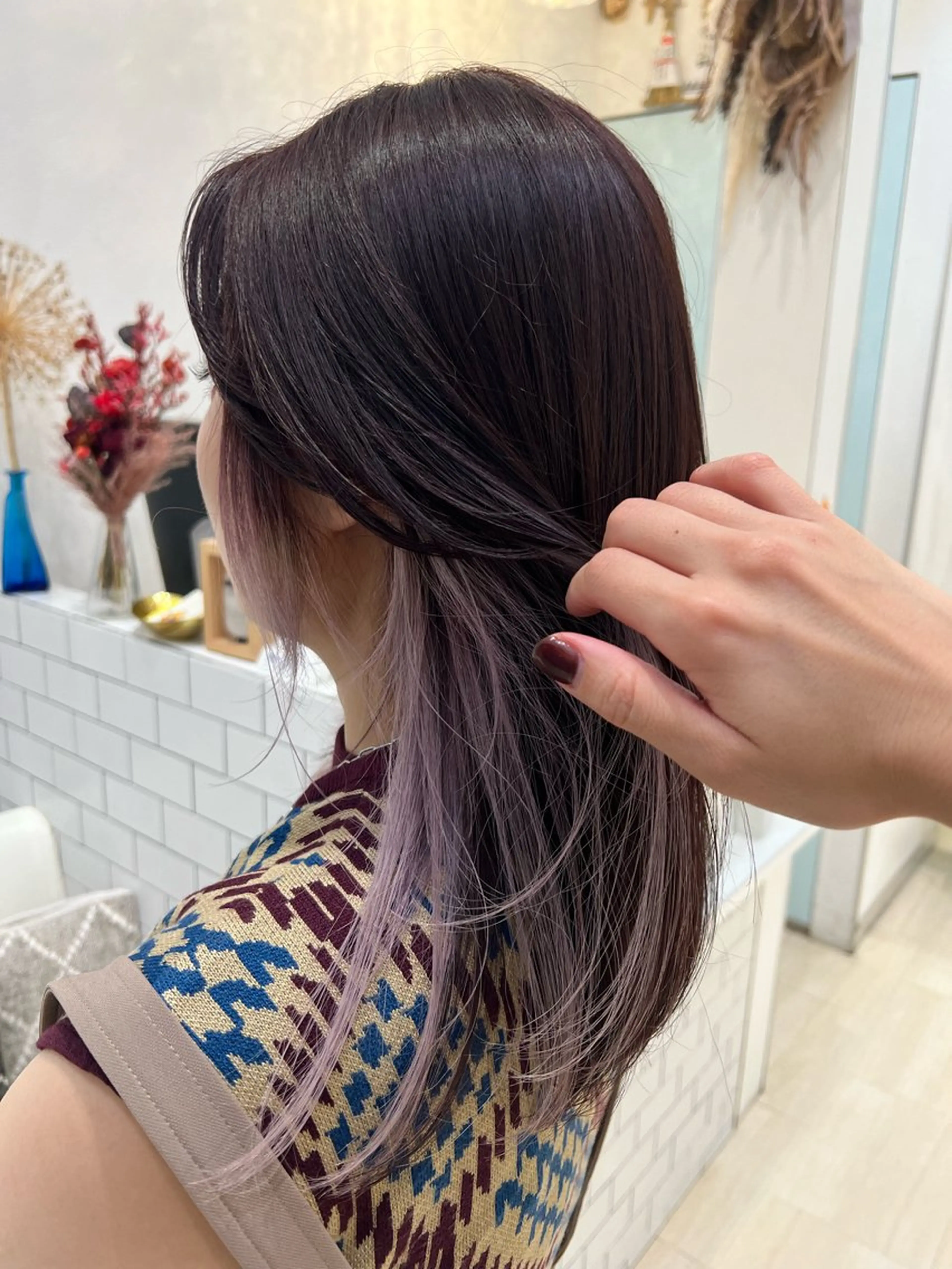 ミディアム カラー 河原町/艶髪/西田 晴香のその他イメージ