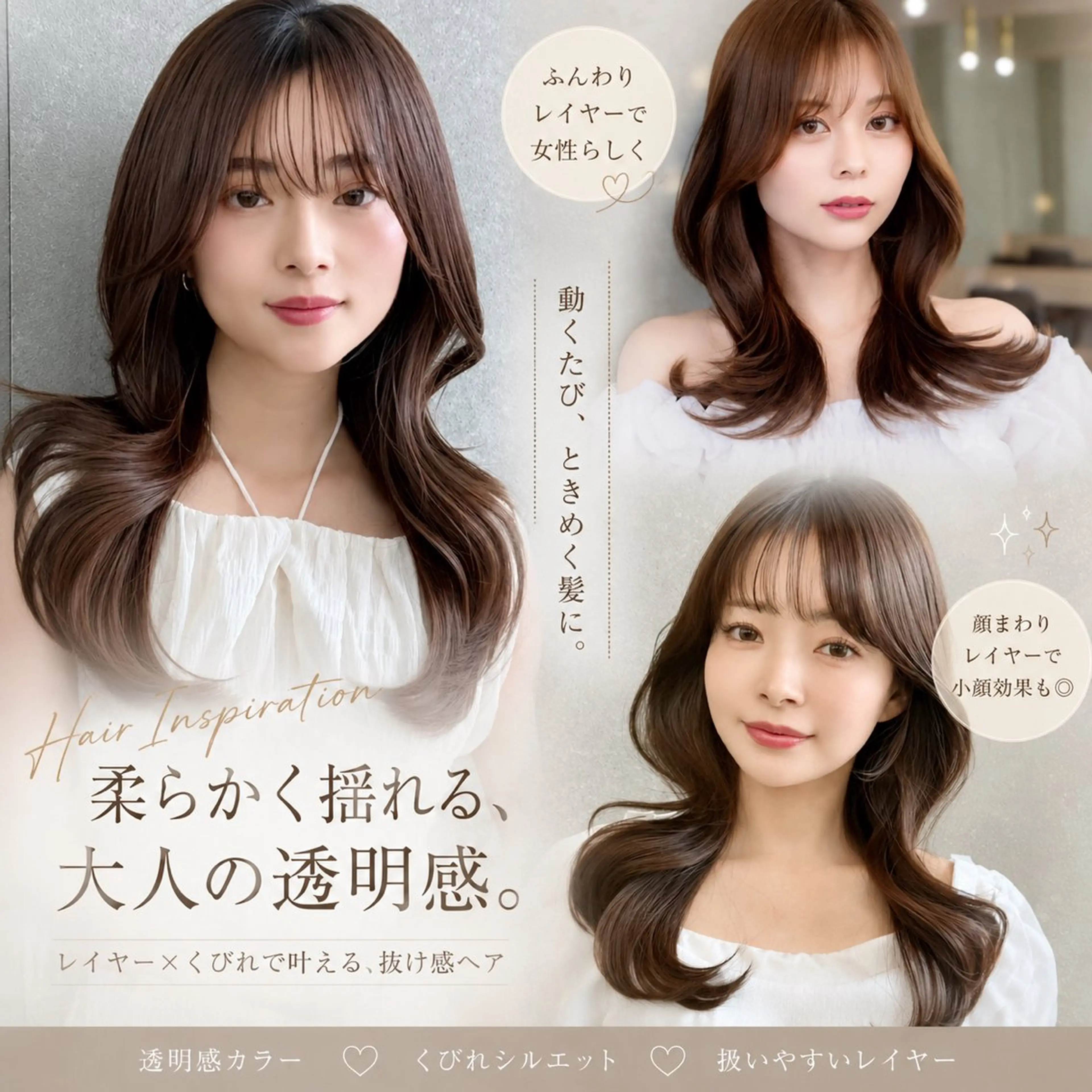セミロング カット ヘアカラー トリートメント 赤み消し/レイヤー /美髪矯正　古舘悠登のヘアスタイル