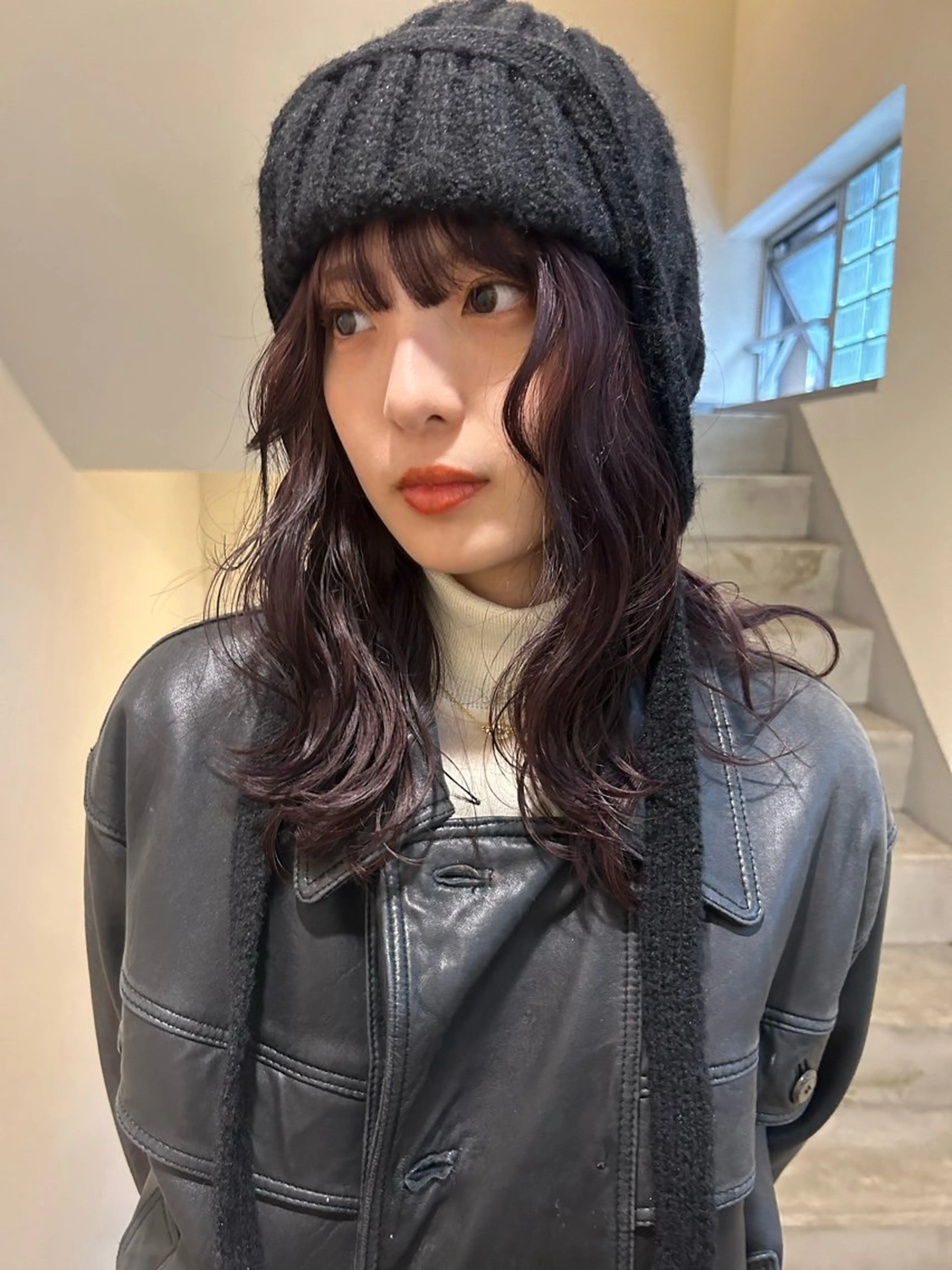 ロング sliver マツイ　レンのヘアスタイル