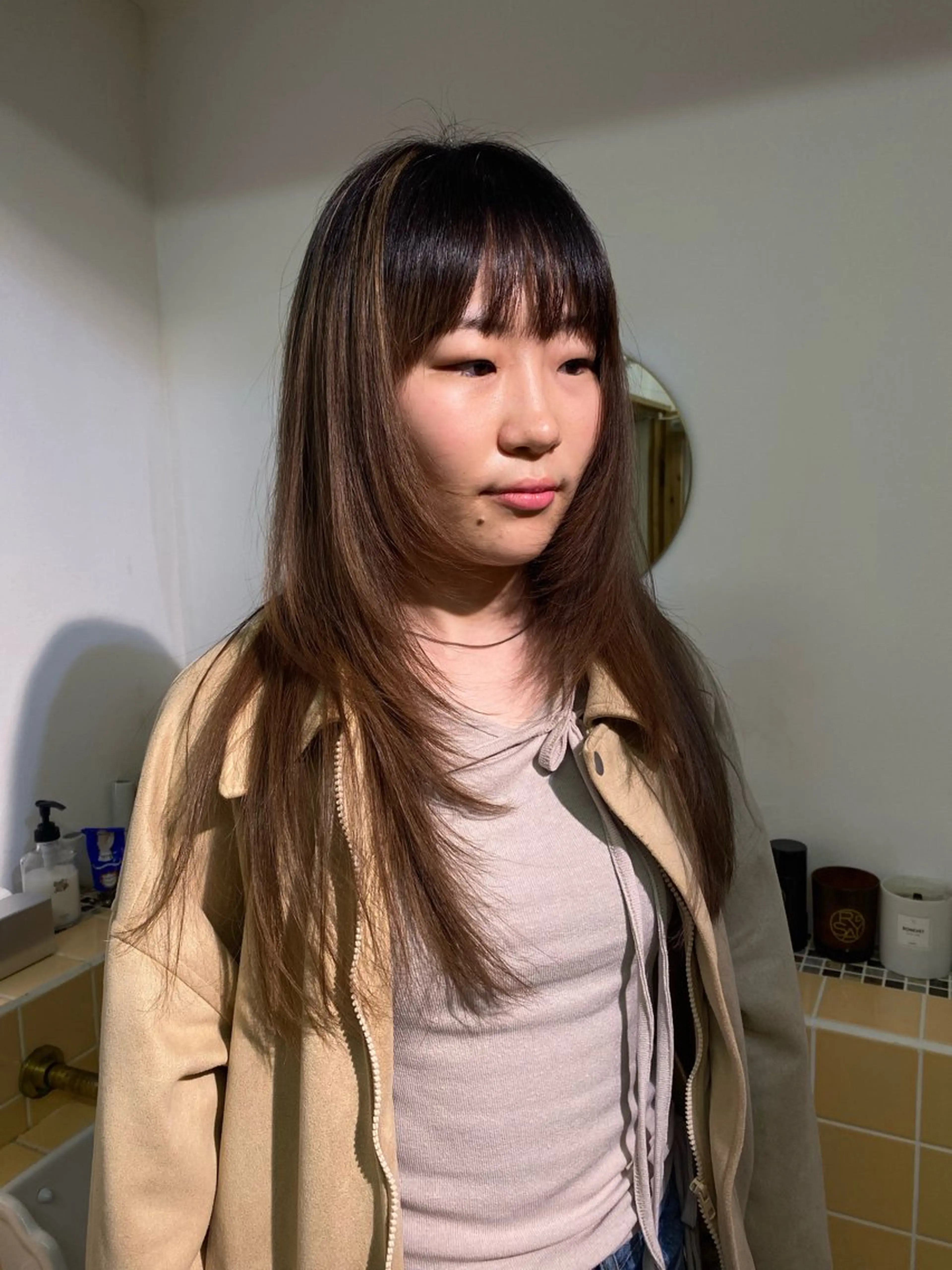 ロング カラー ヘアカラー iroha/ n.w.h🎀のヘアスタイル