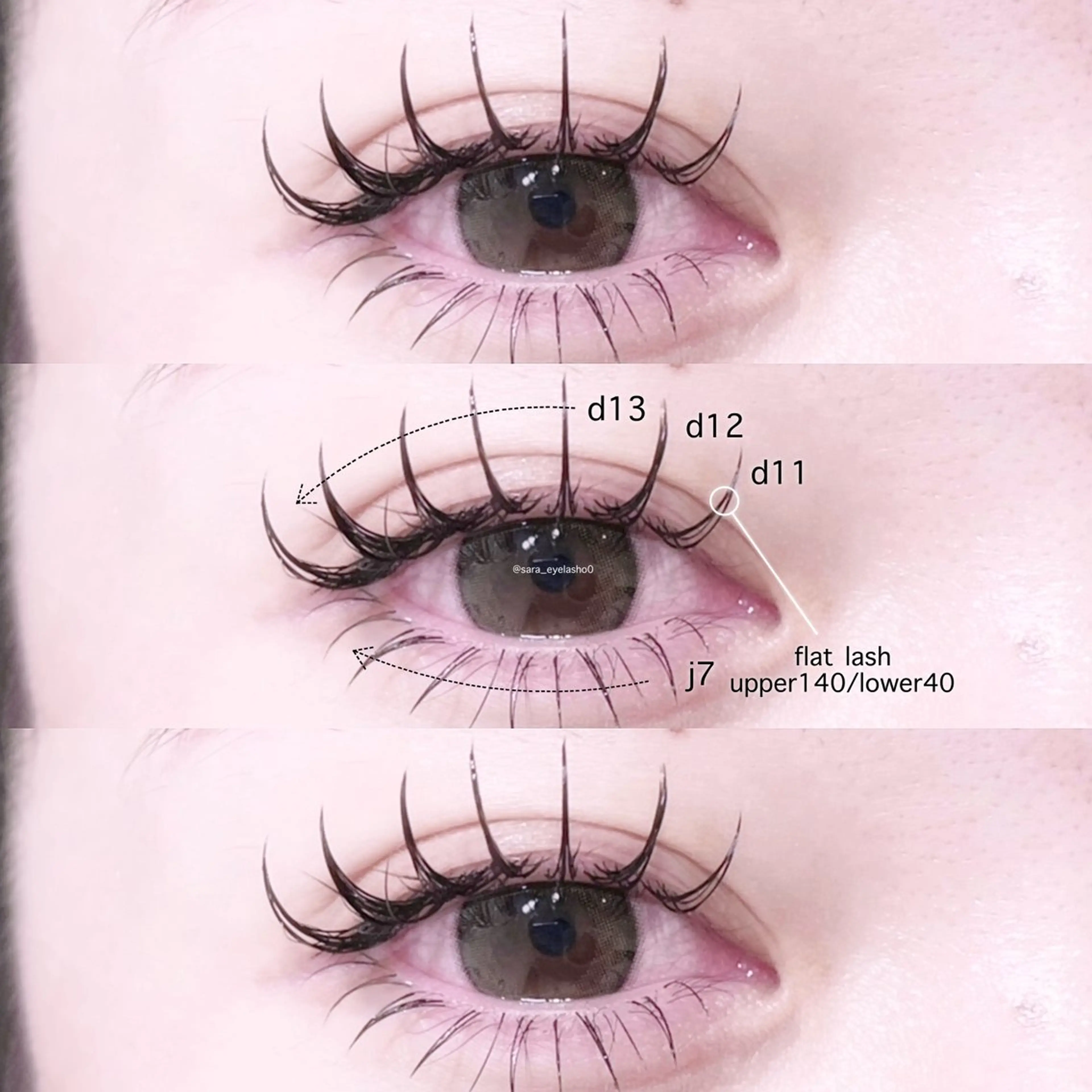 【 下まつ毛エクステ 】 ～𝟦𝟢本 ✦の写真