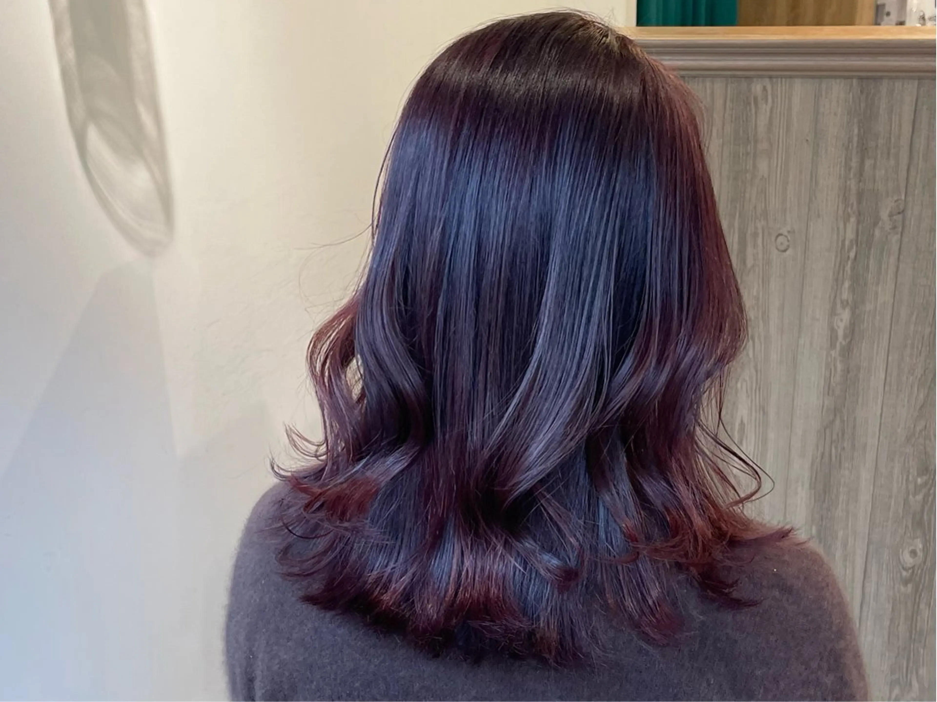 セミロング カット ヘアカラー トリートメント 顔まわりcut🌿 Hinakoのヘアスタイル