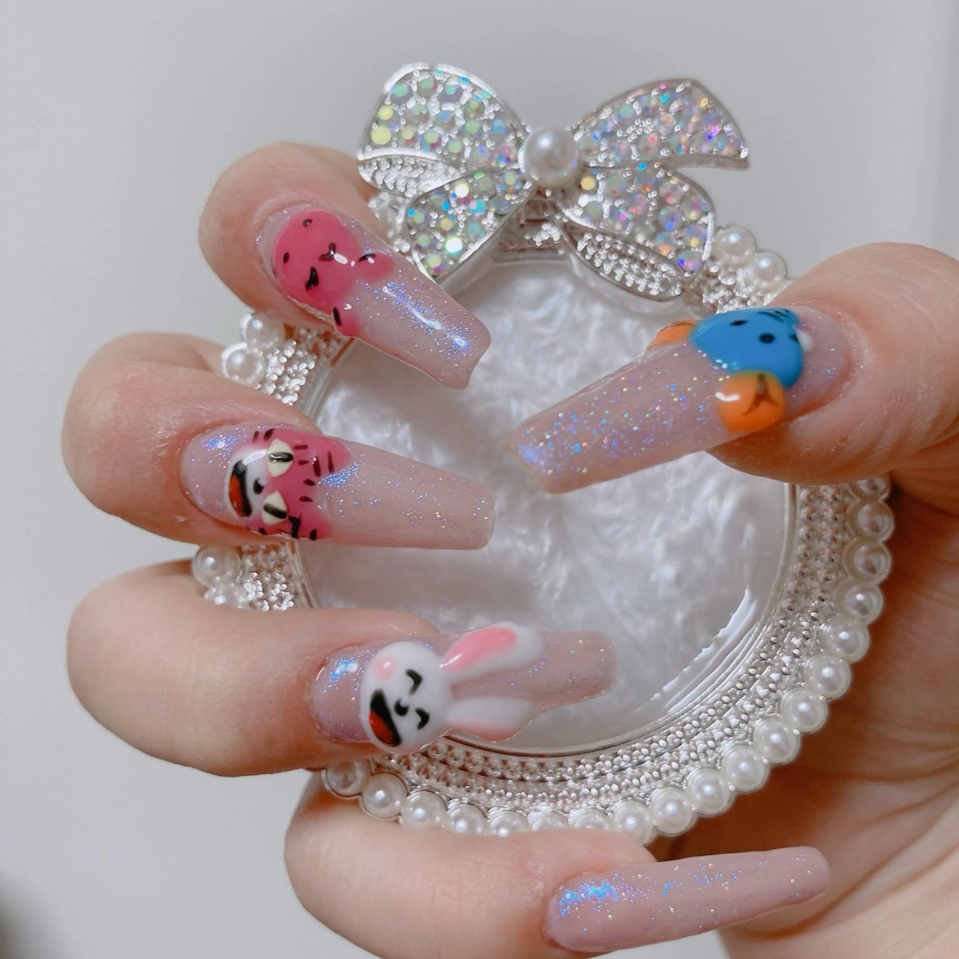 韓国ガーリー🎀 岐南🤍ななみのネイルデザイン