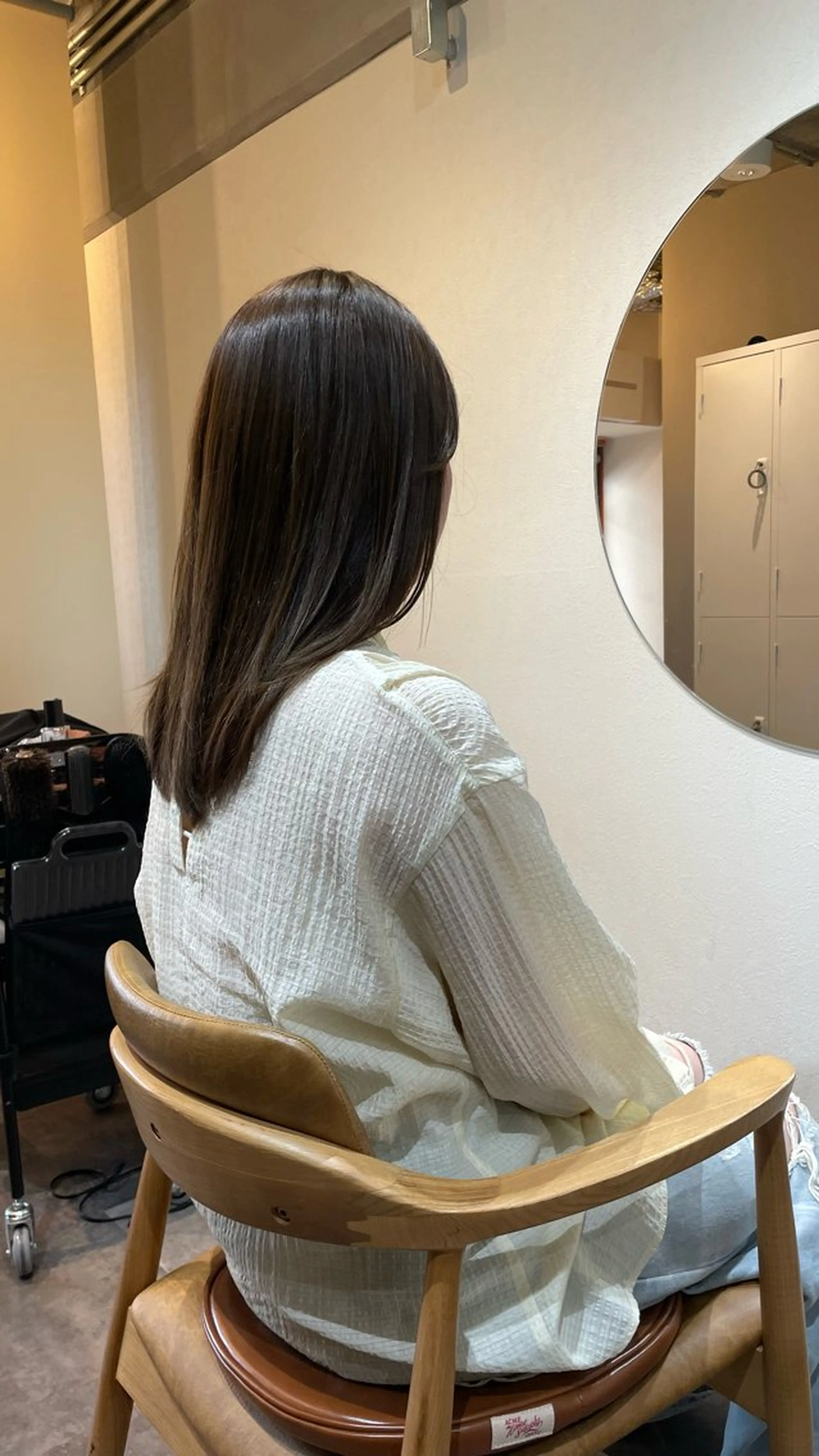 セミロング カラー 髪質改善 カット ヘアカラー トリートメント 鎌田卓也/髪質改善 /透明感カラーのヘアスタイル