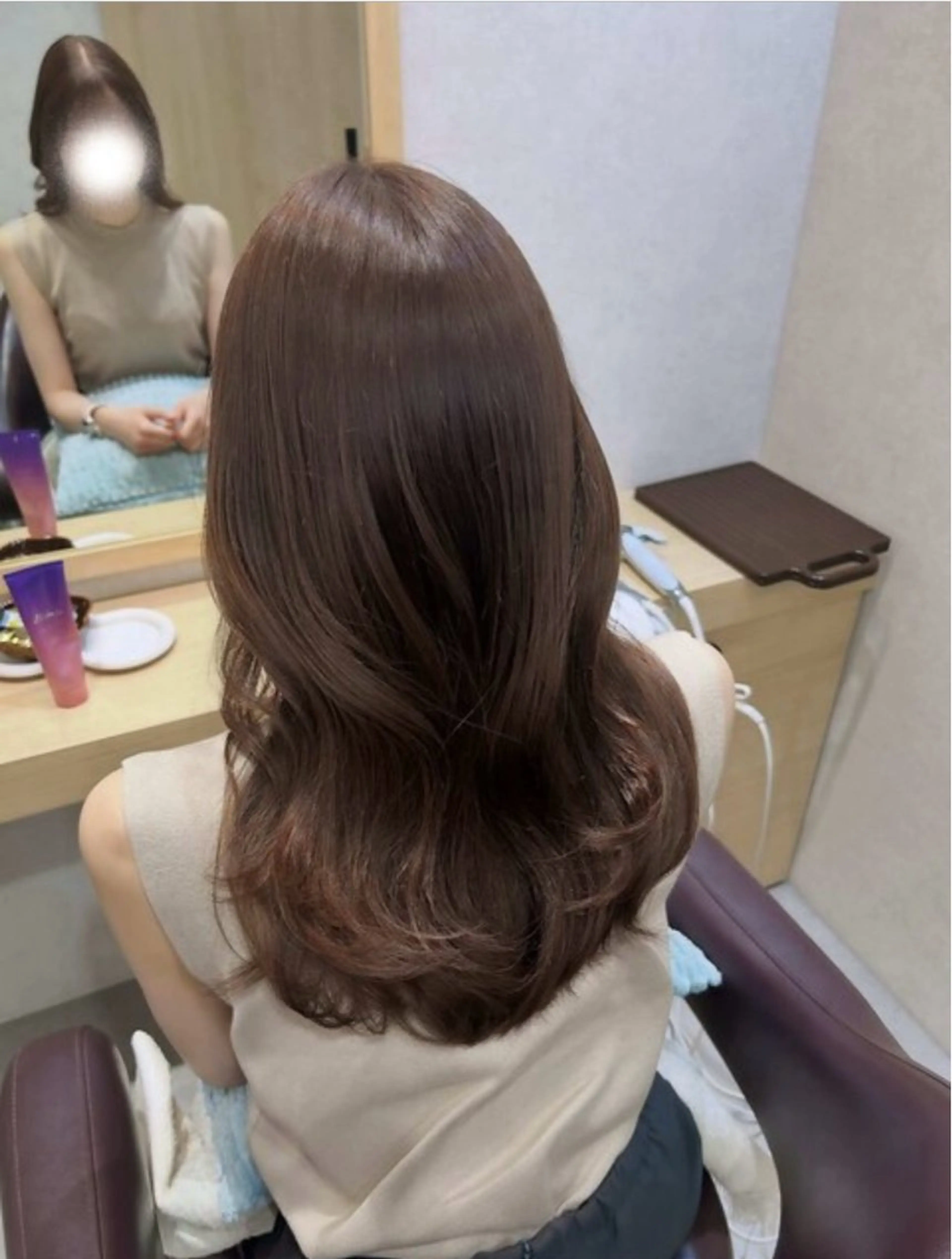 ロング カラー ヘアカラー トリートメント Marin🐩 /髪質改善 カラーのヘアスタイル