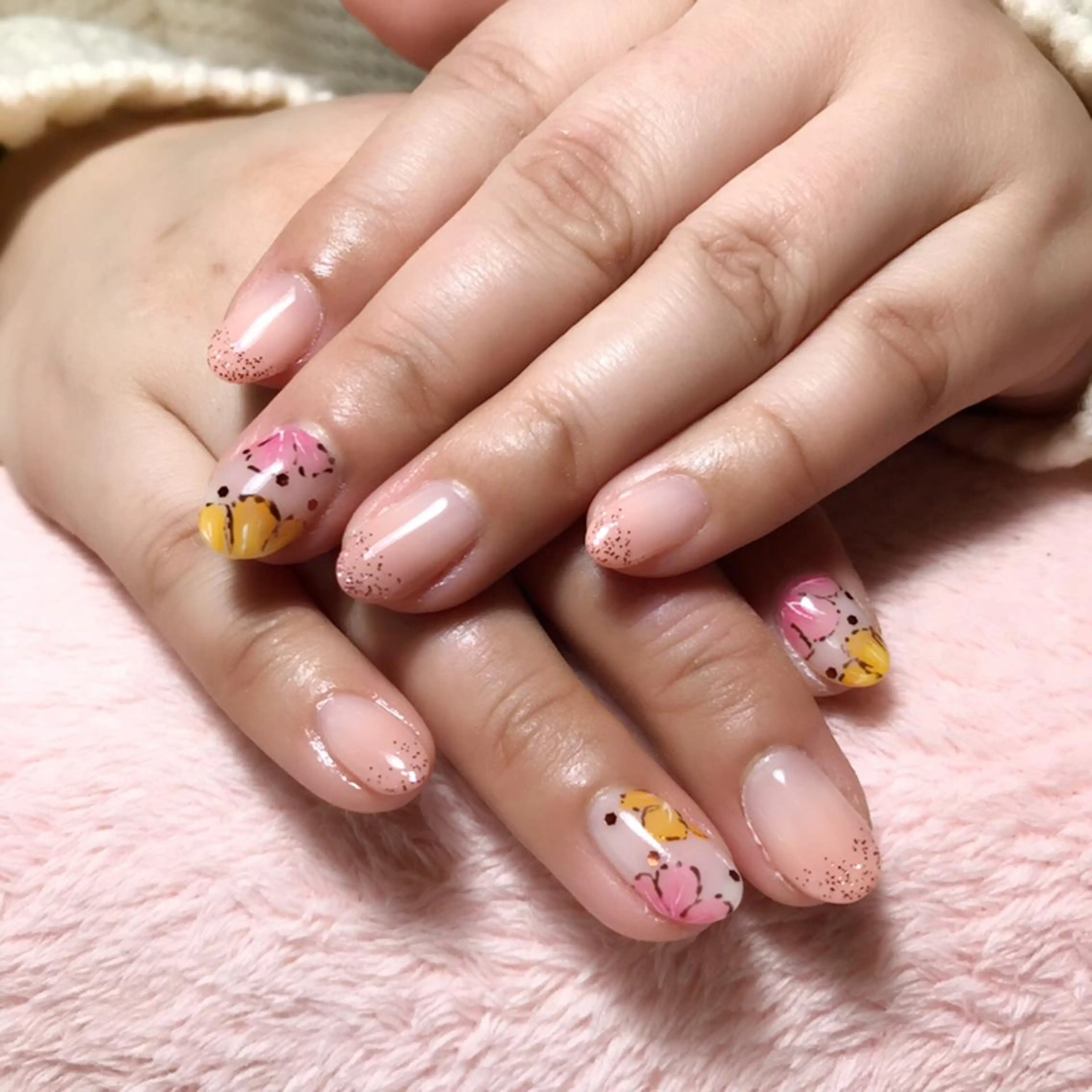 ネイル フラワーネイル RireOne ~リルワン~のネイルデザイン