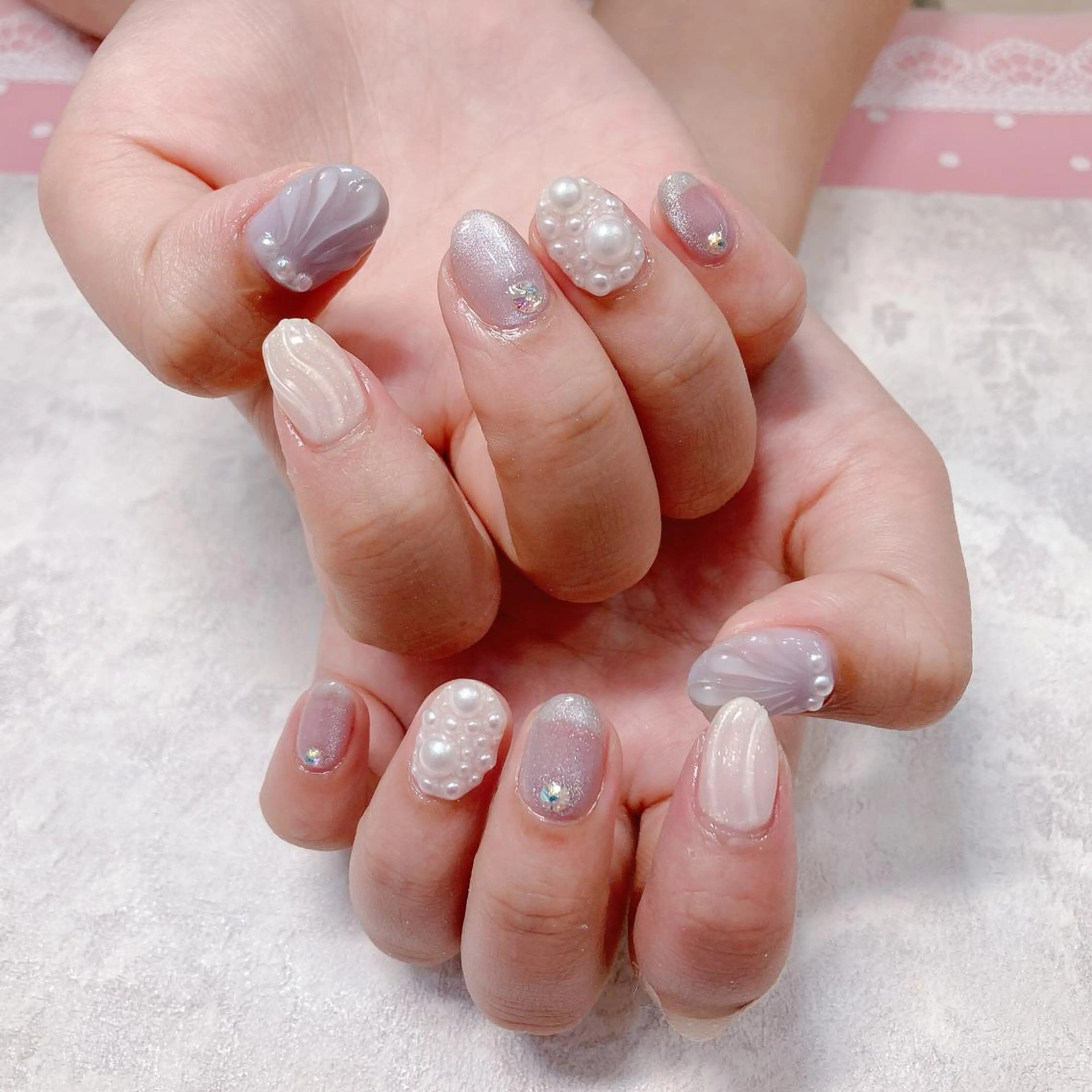 ネイル バニーアイズ　ネイル ニューオータニ博多店のネイルデザイン