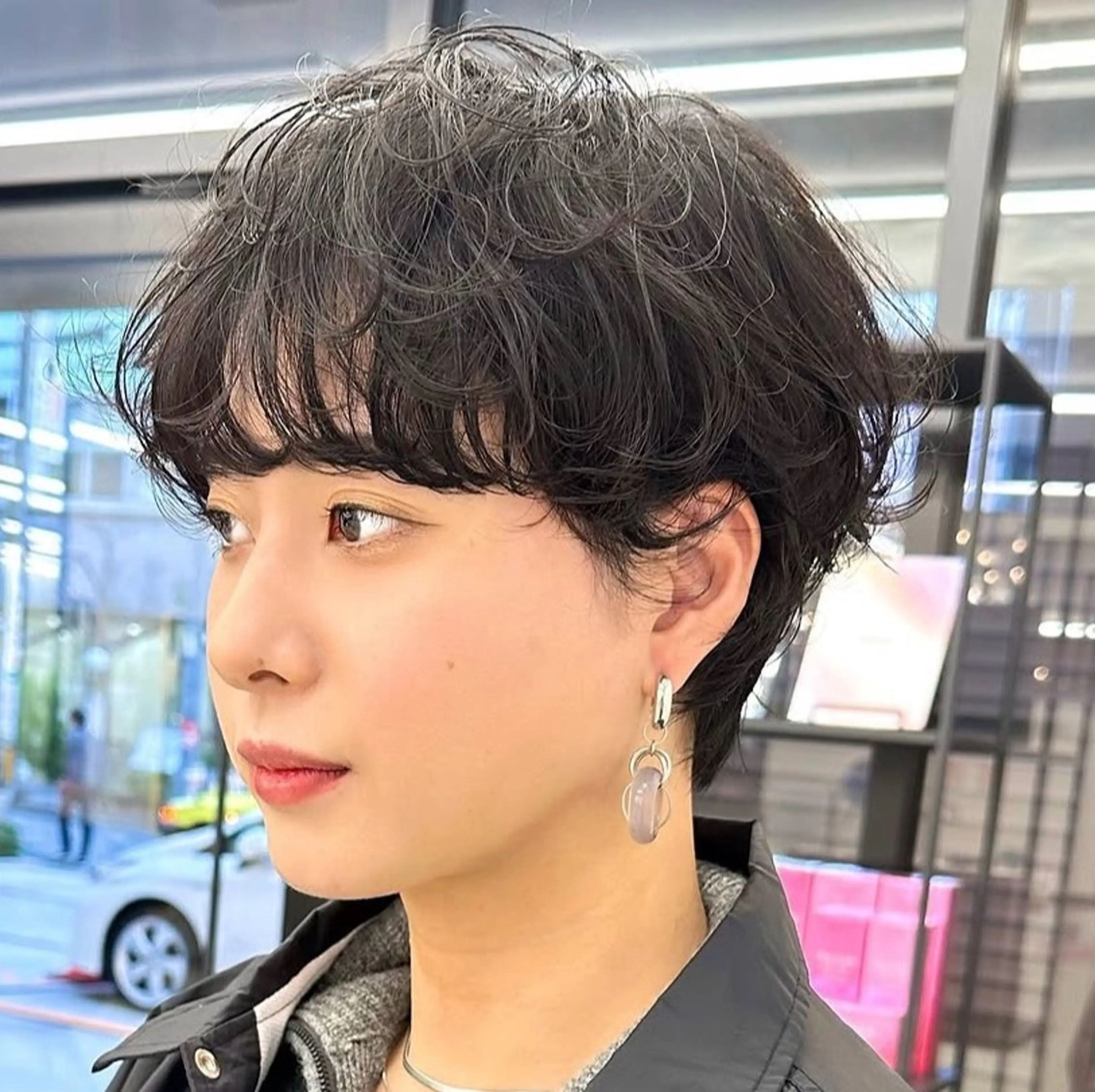 【ショートパーマ】カット+パーマ+トリートメント🫧の写真