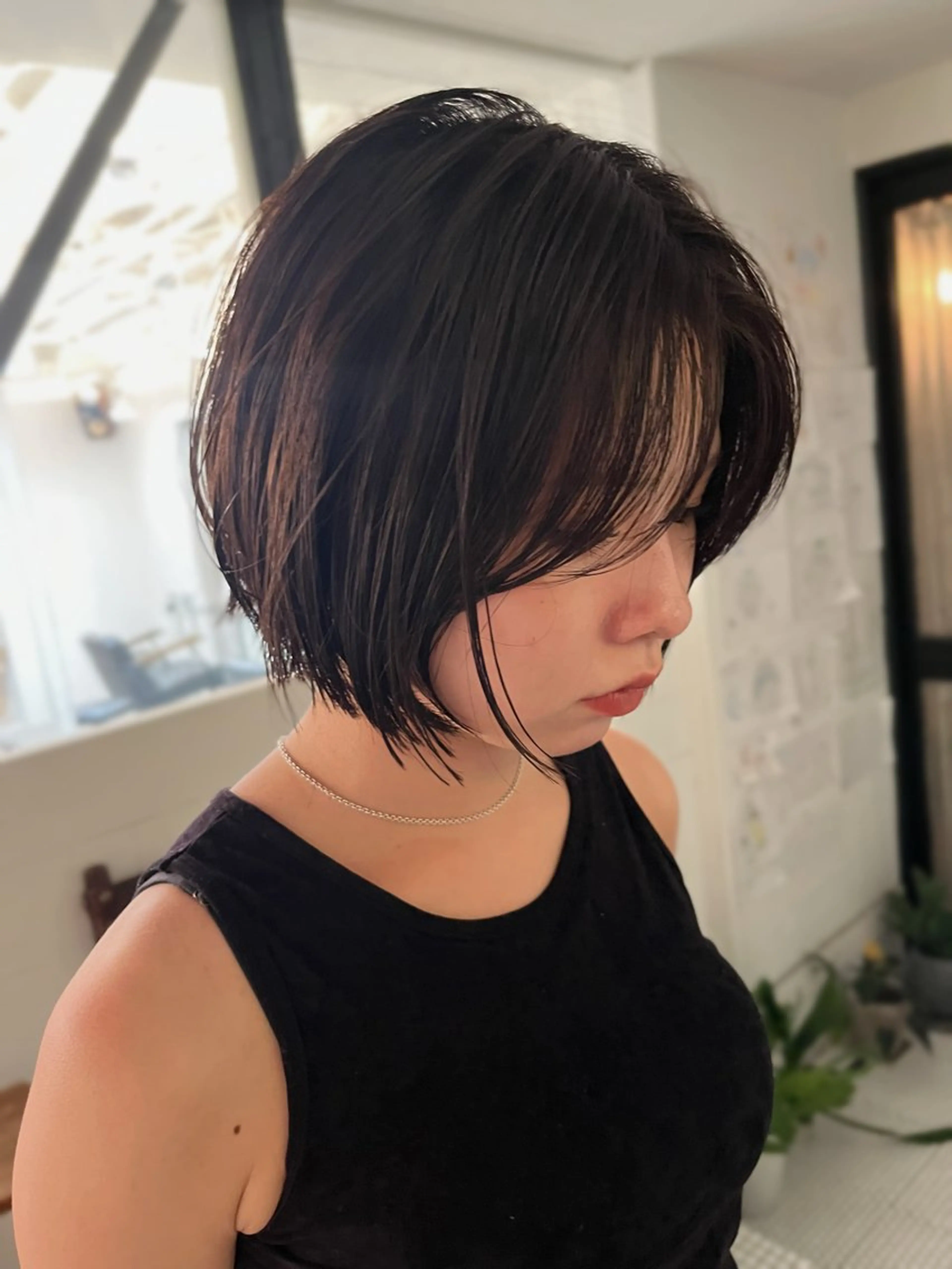 ショート 丸みショート ショートヘア ブリーチなし/透明感 /ショート/大世のヘアスタイル