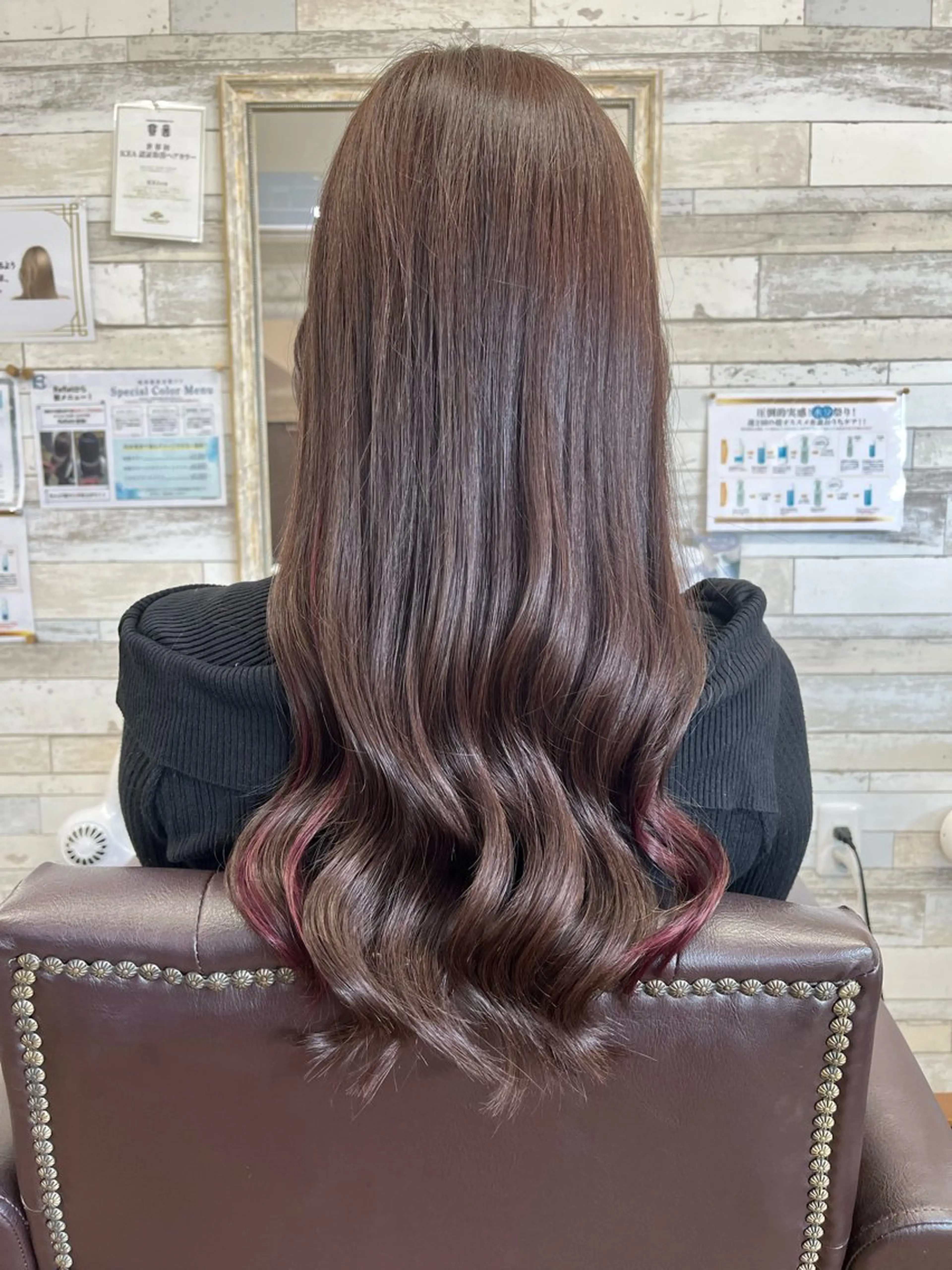 ロング Reflet RENAのヘアスタイル