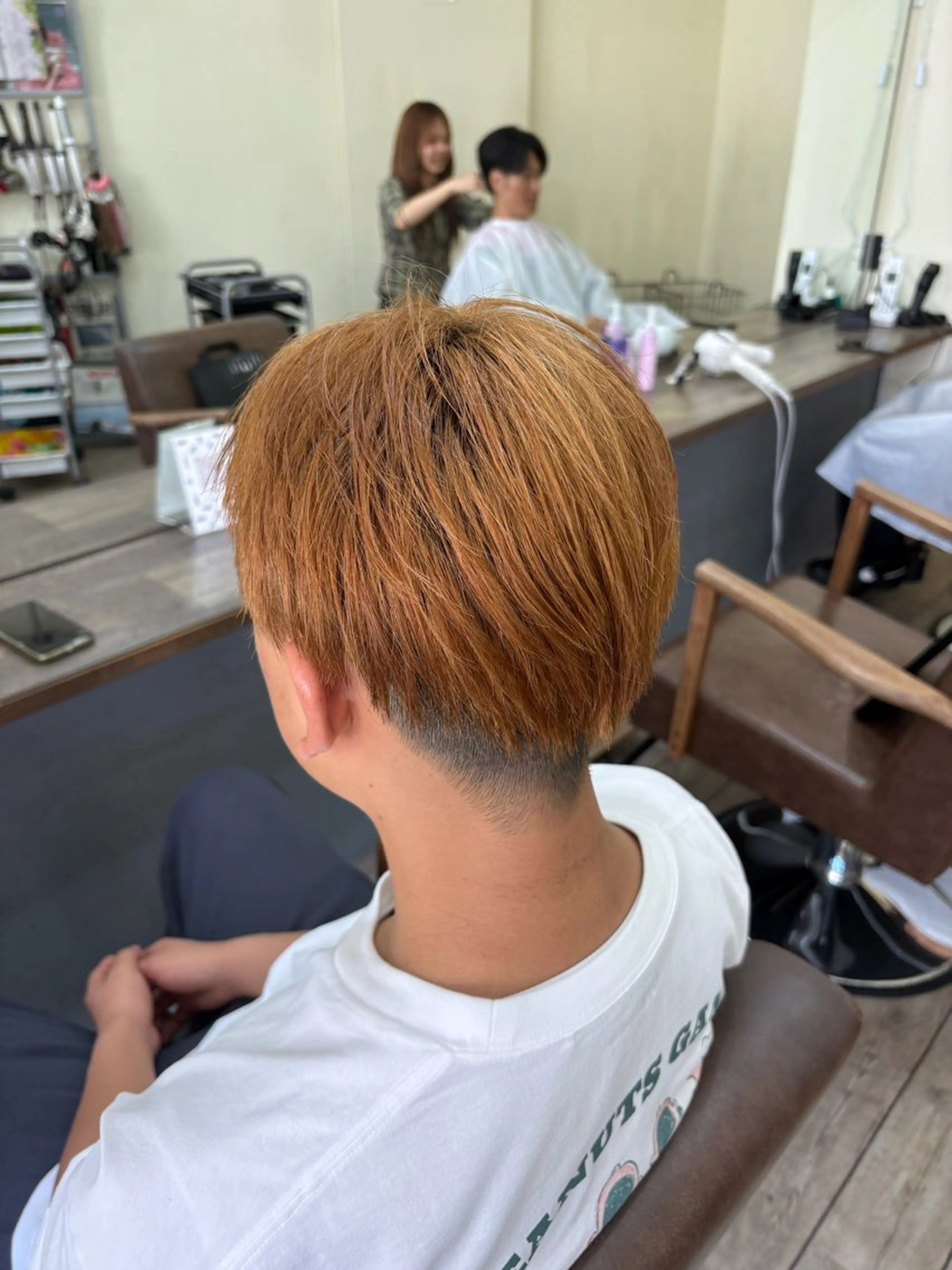 メンズ カット WEST OLAND 黒坂佳乃のヘアスタイル