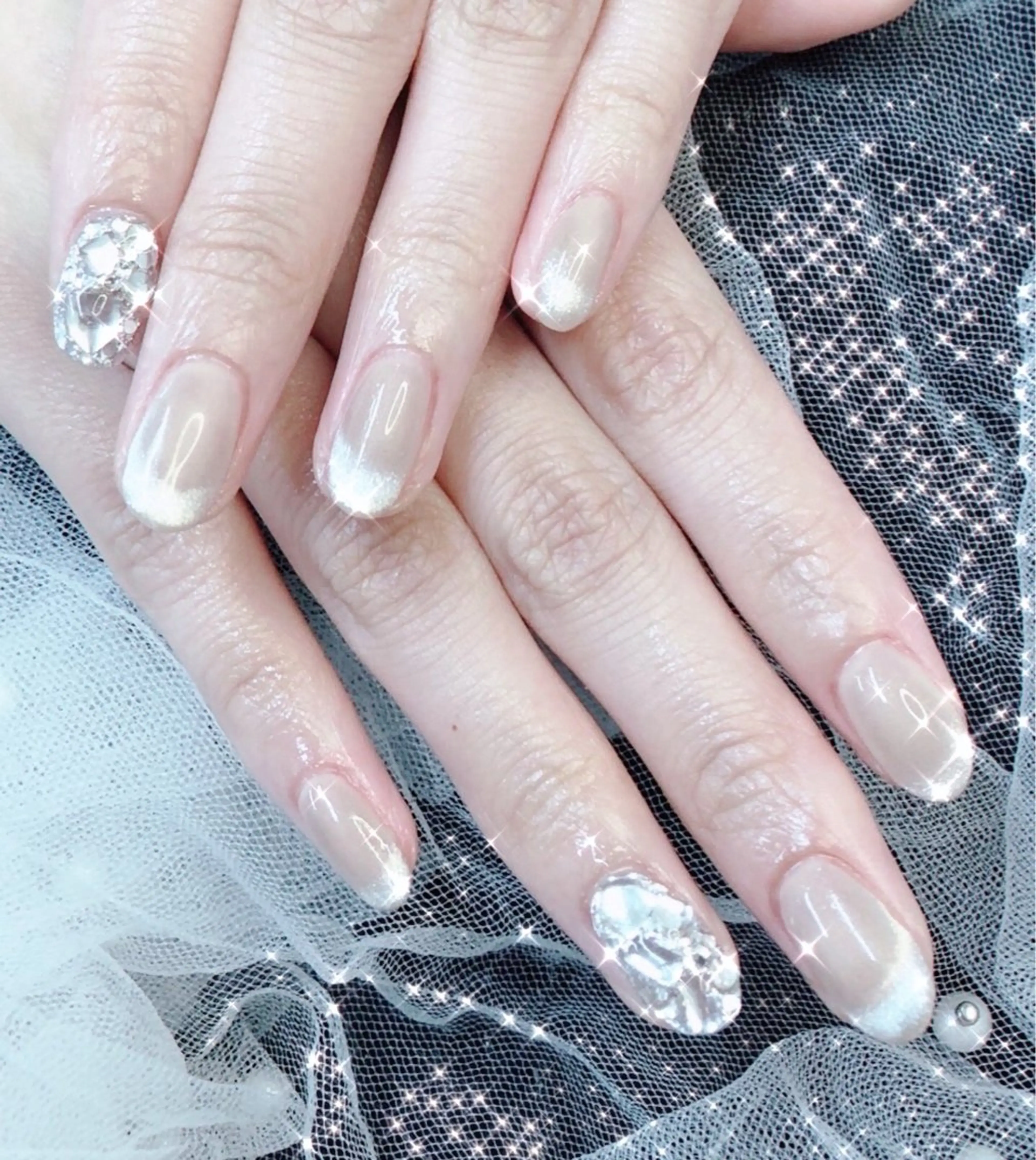 ネイル 長さ出し フットネイル フレンチネイル ジェルネイル 韓国ネイル ハンドネイル ハンドケア 大門浜松町 ネイルのネイルデザイン