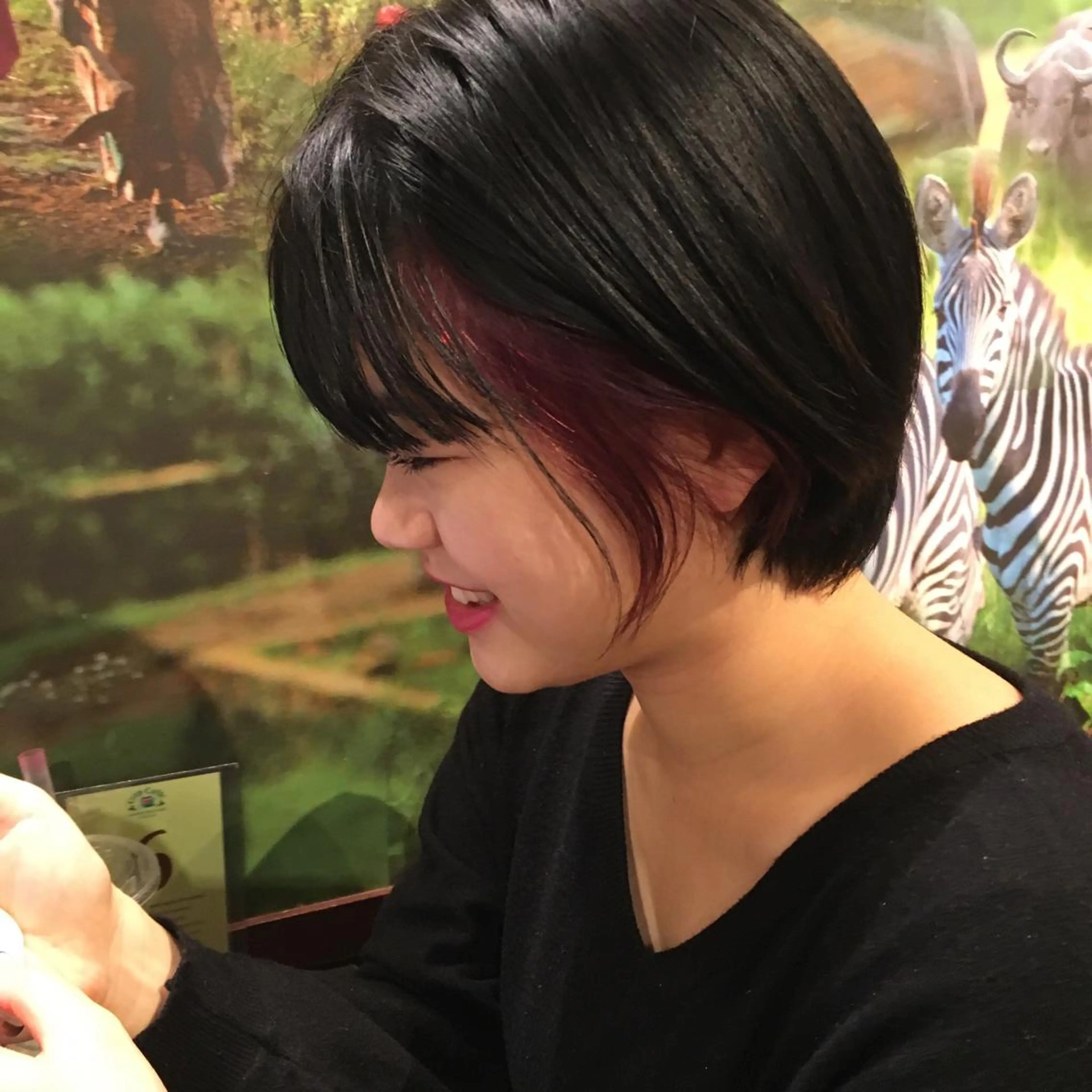 ショート カラー amie by afloat(エイミーバイアフロート)所属・井上 日菜乃のヘアスタイル