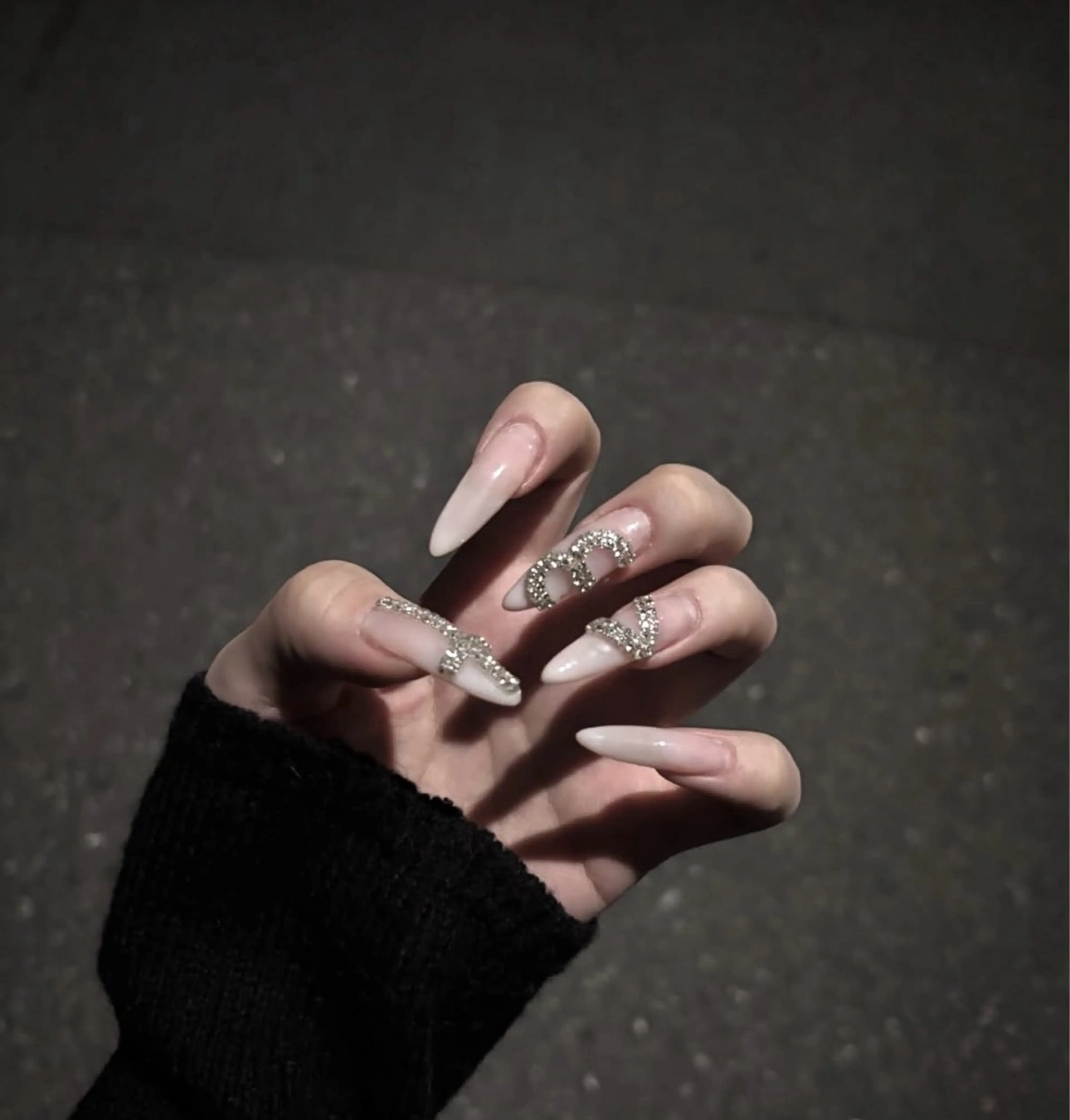 ネイル 韓国ネイル ニュアンスネイル シンプルネイル ワンホンネイル Nihonthy Nail 新宿のネイルデザイン