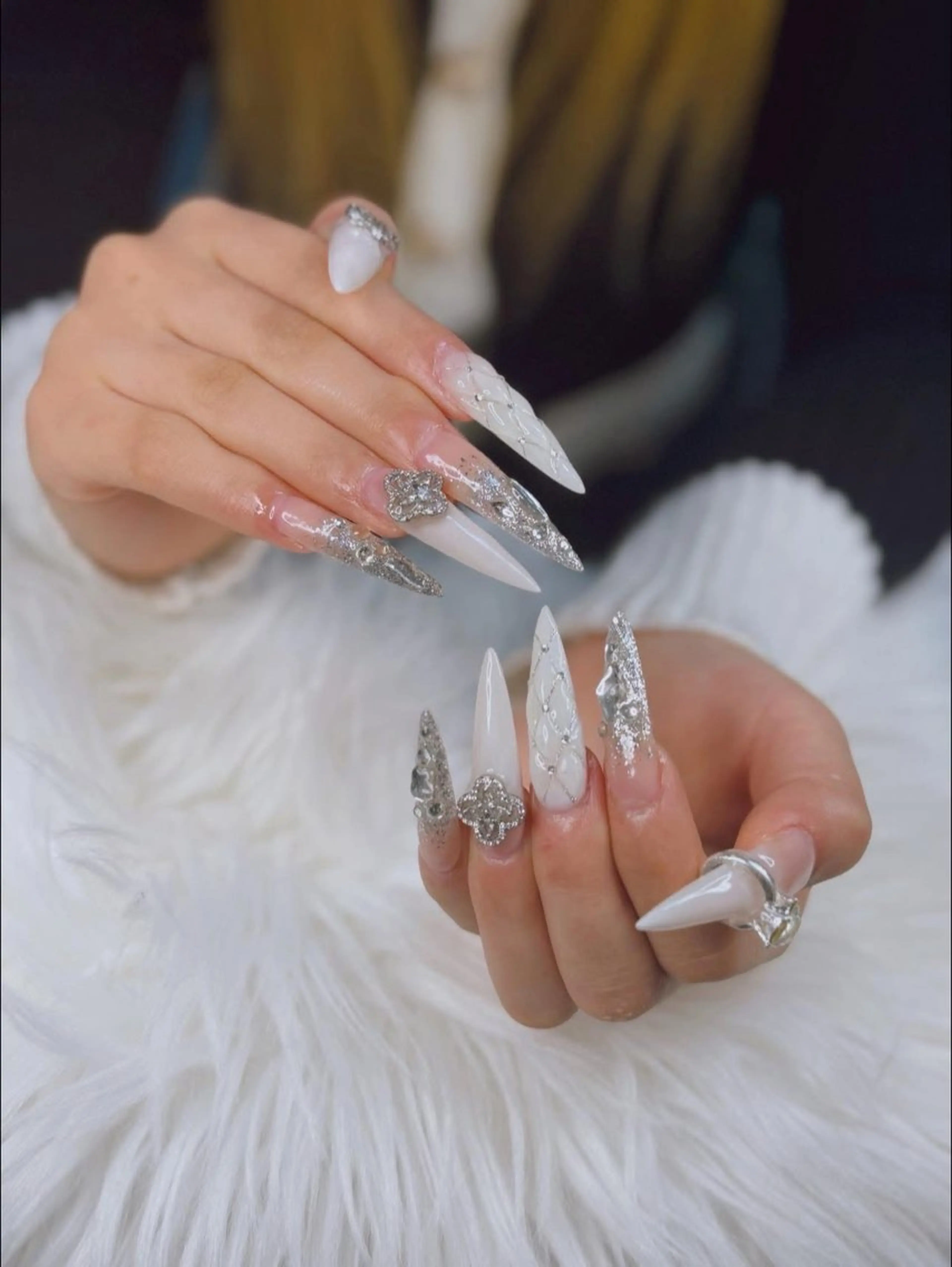 ネイル チークネイル フットネイル フレンチネイル グラデーション 韓国ネイル Yuki nail staffのネイルデザイン