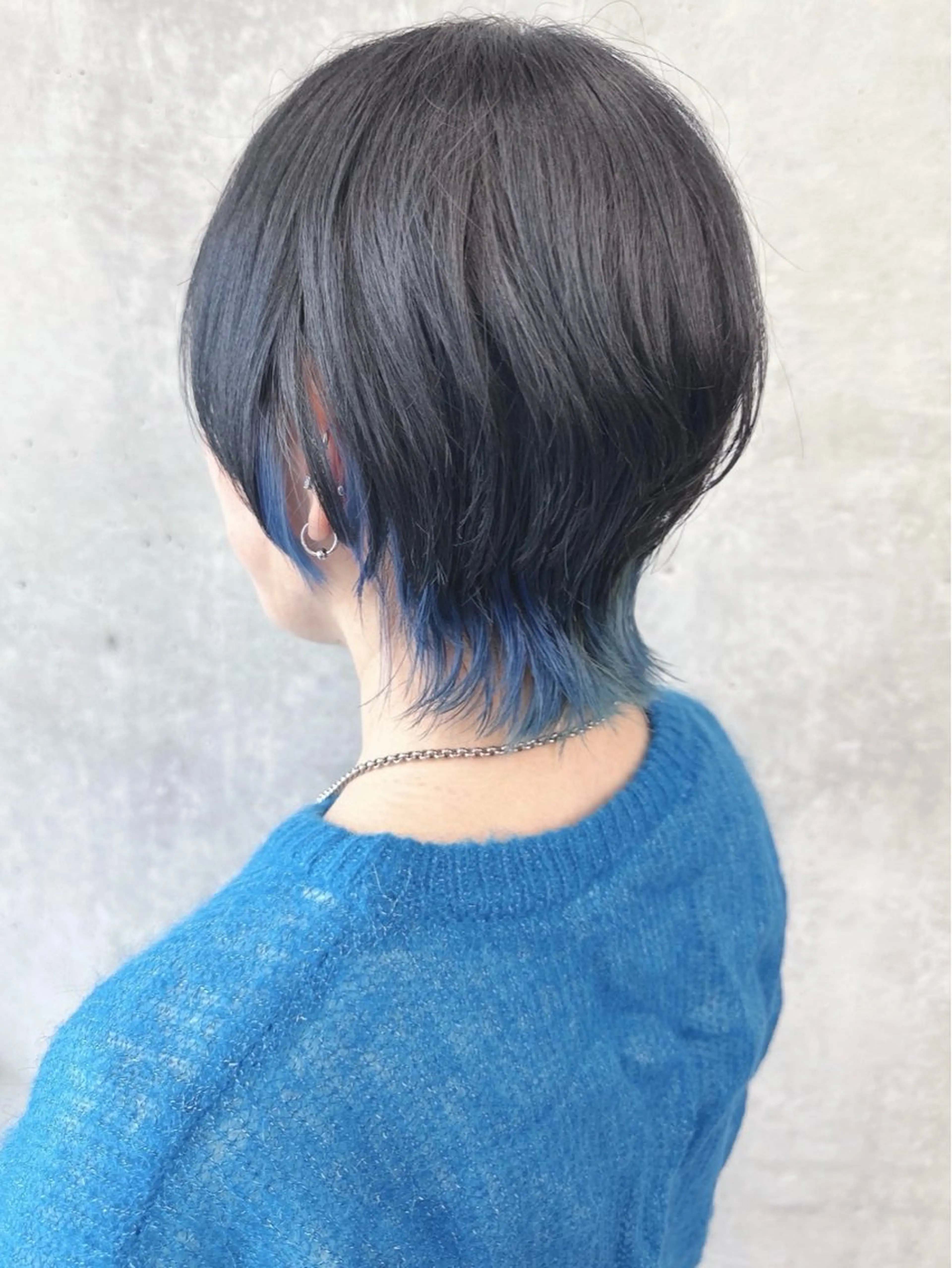 ショート カラー カット ヘアカラー トリートメント ボブ/ゆるふわ ボブパーマ/とういのヘアスタイル