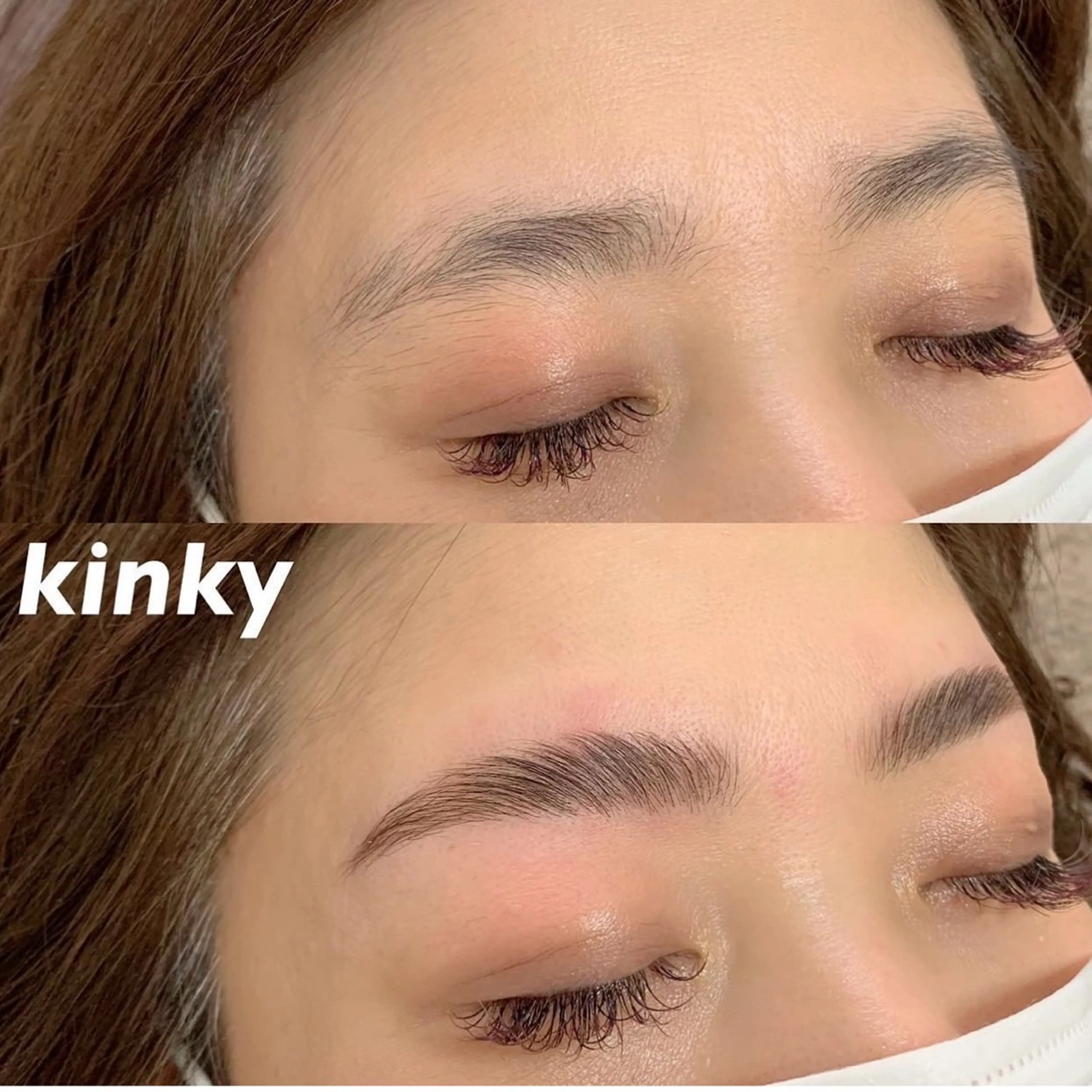 アイブロウ kinky 皆実町のネイルデザイン