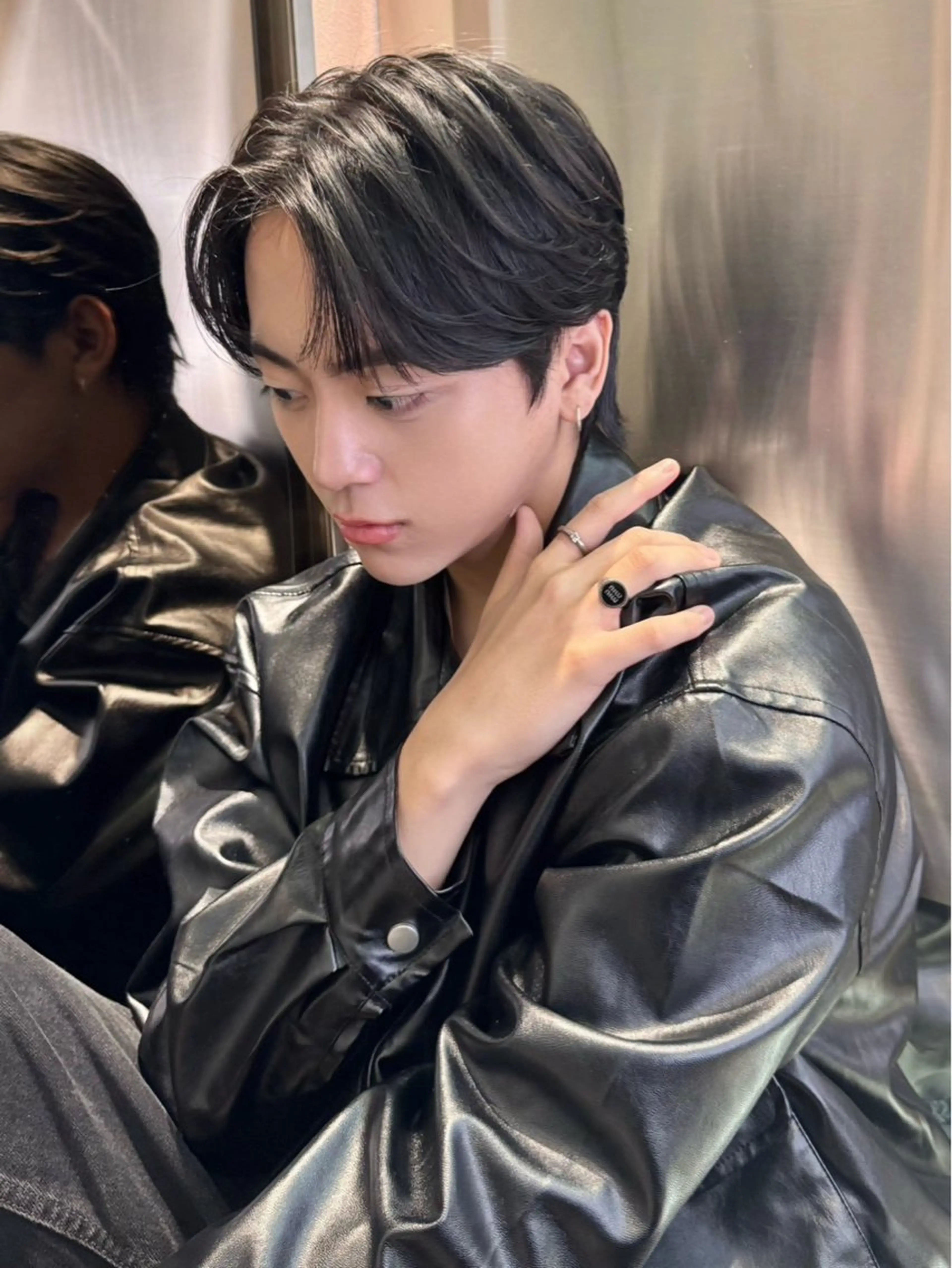 ショート カラー パーマ メンズ カット トリートメント 大宮🩵韓国ヘア 毛流れ🫧☁️まいのヘアスタイル