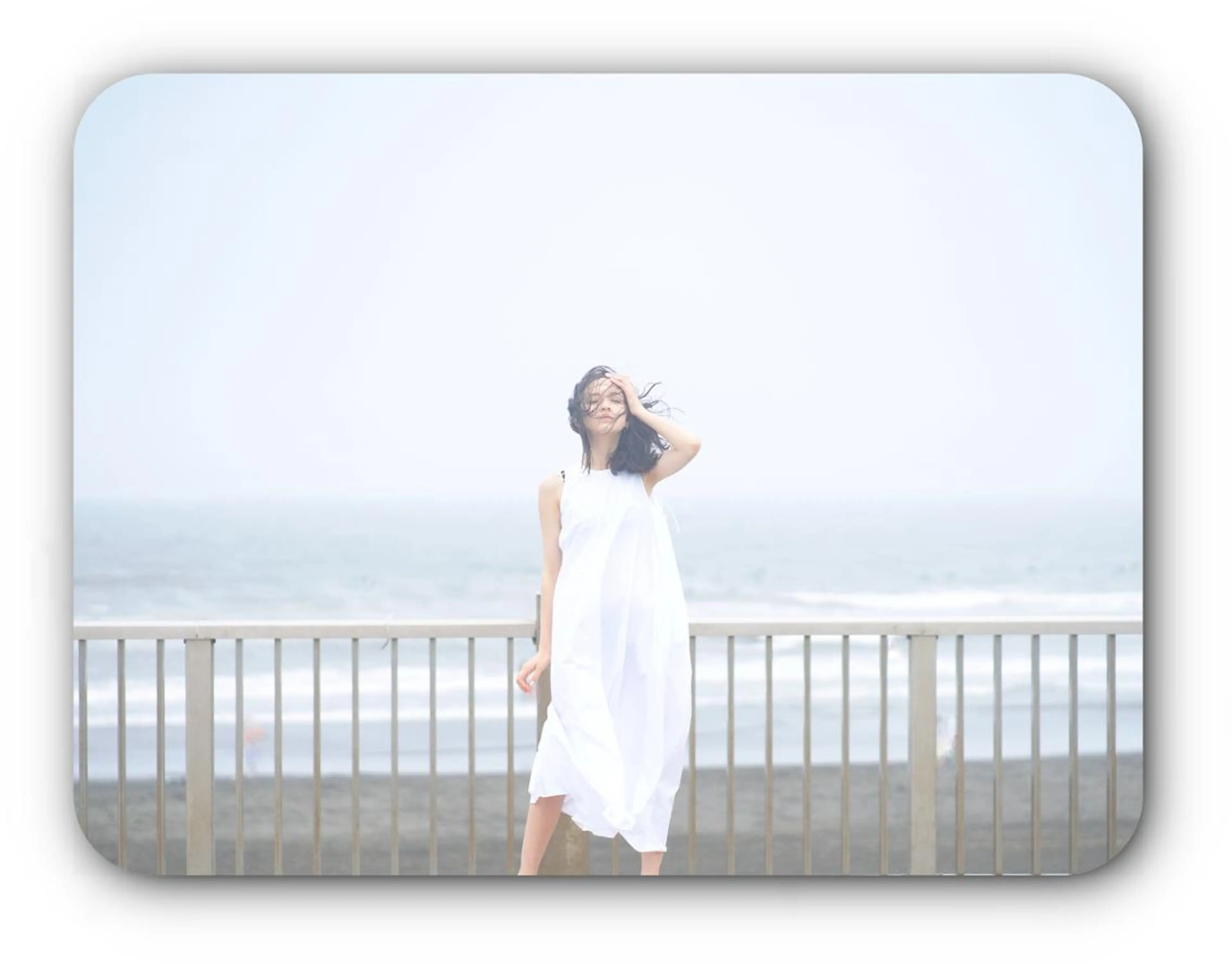 ミディアム カラー 黒髪 ブルーカラー ブルーブラック デート シースルーバング カット トリートメント N° anfeel 渋谷🪞🫧のヘアスタイル