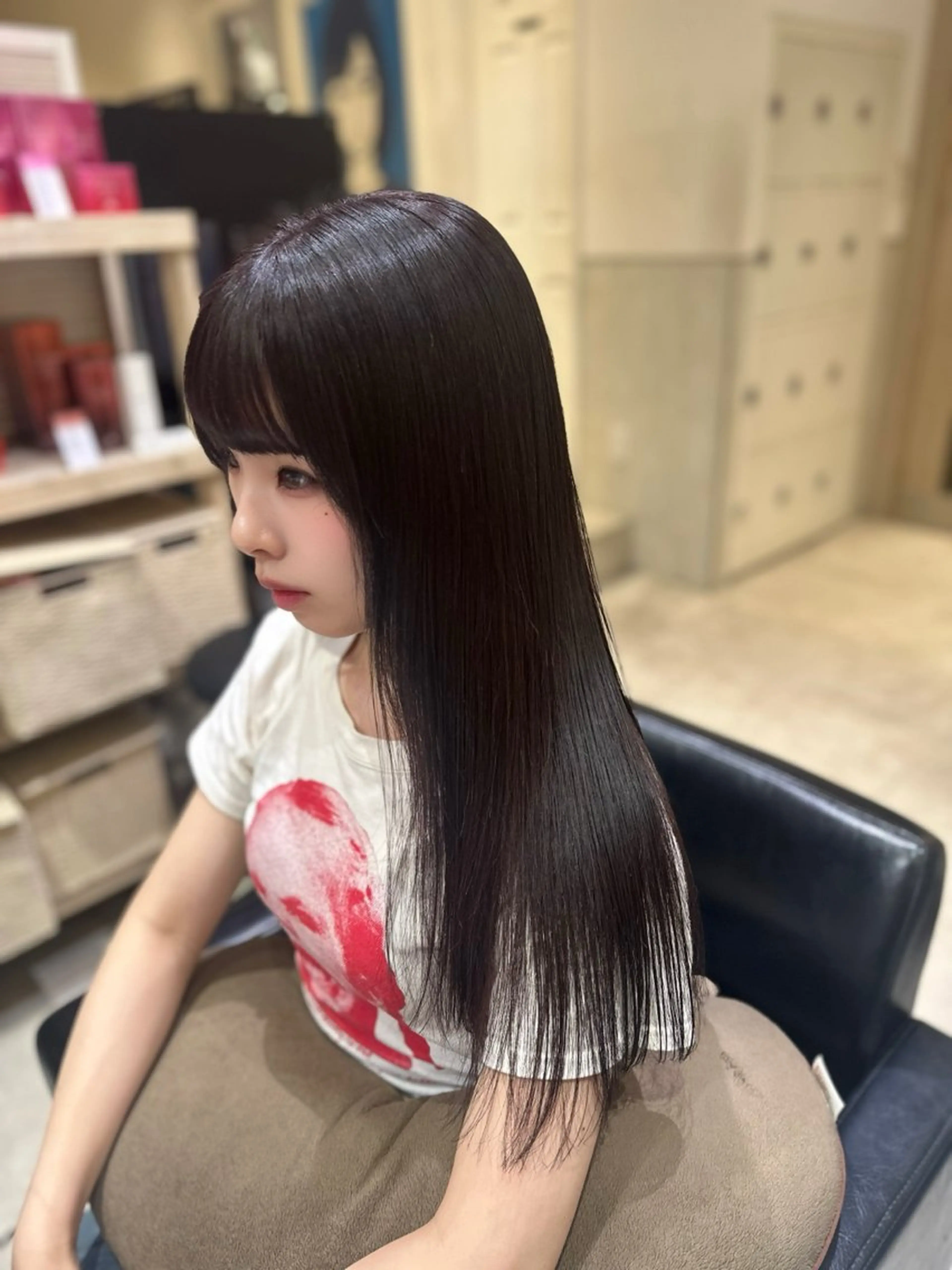 ロング カラー 🖤KURUMI🖤 潤艶・髪質改善のヘアスタイル