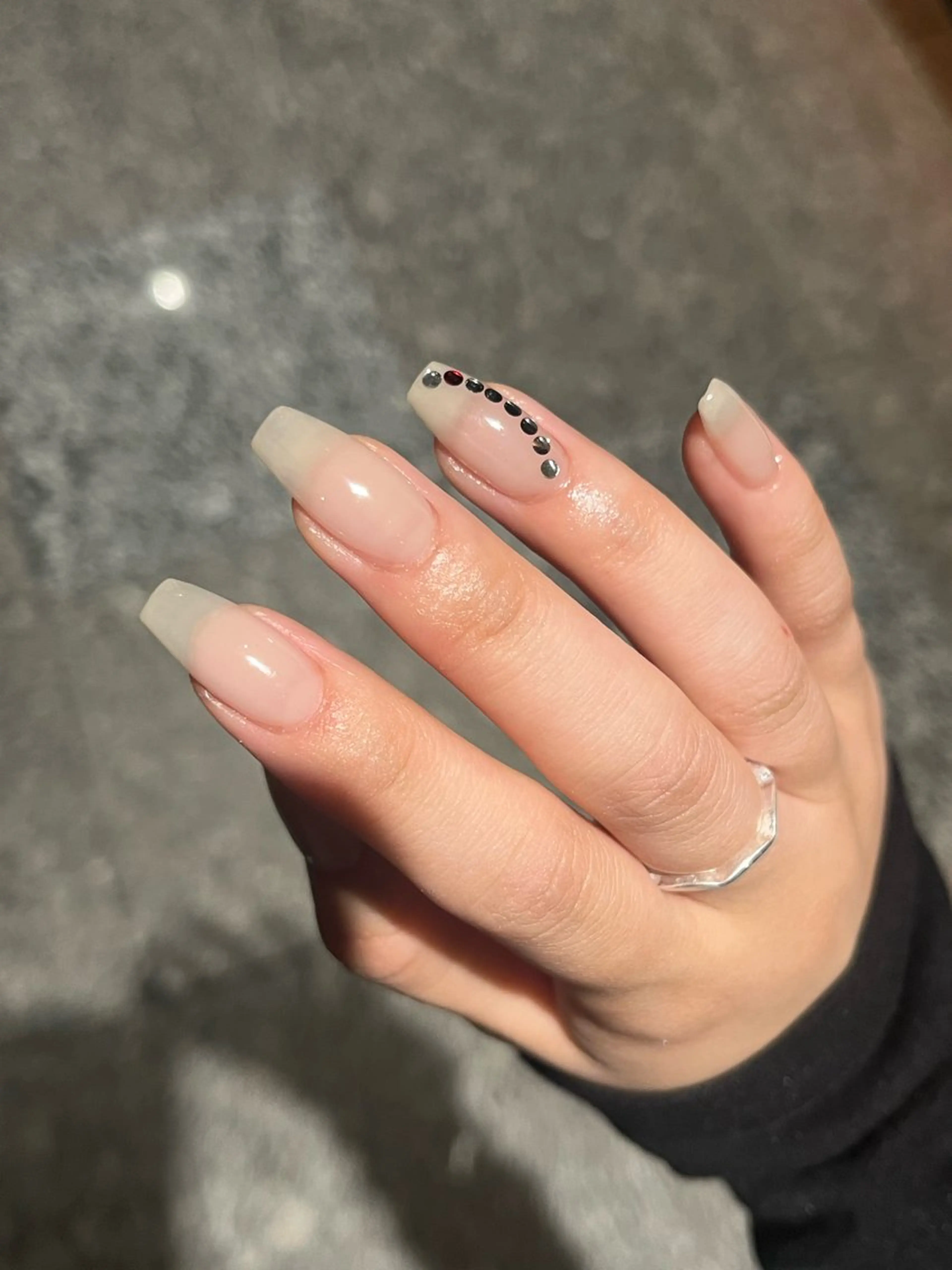 ネイル ホログラムネイル ワンカラーネイル nail salon vico_runaのネイルデザイン