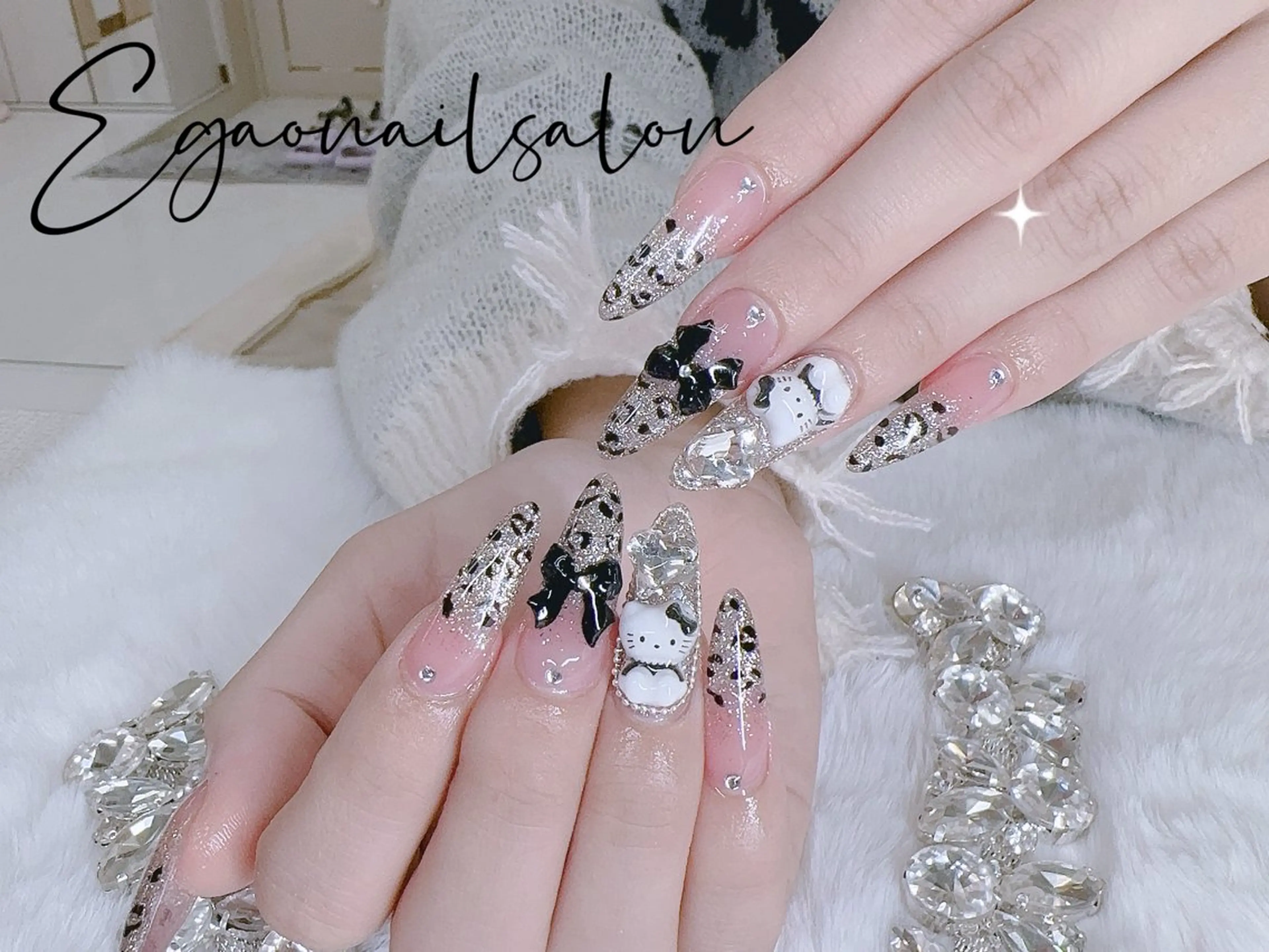 ネイル アートネイル フットネイル フレンチネイル ジェルネイル グラデーション ハンドネイル Egao Nail錦糸町店のネイルデザイン