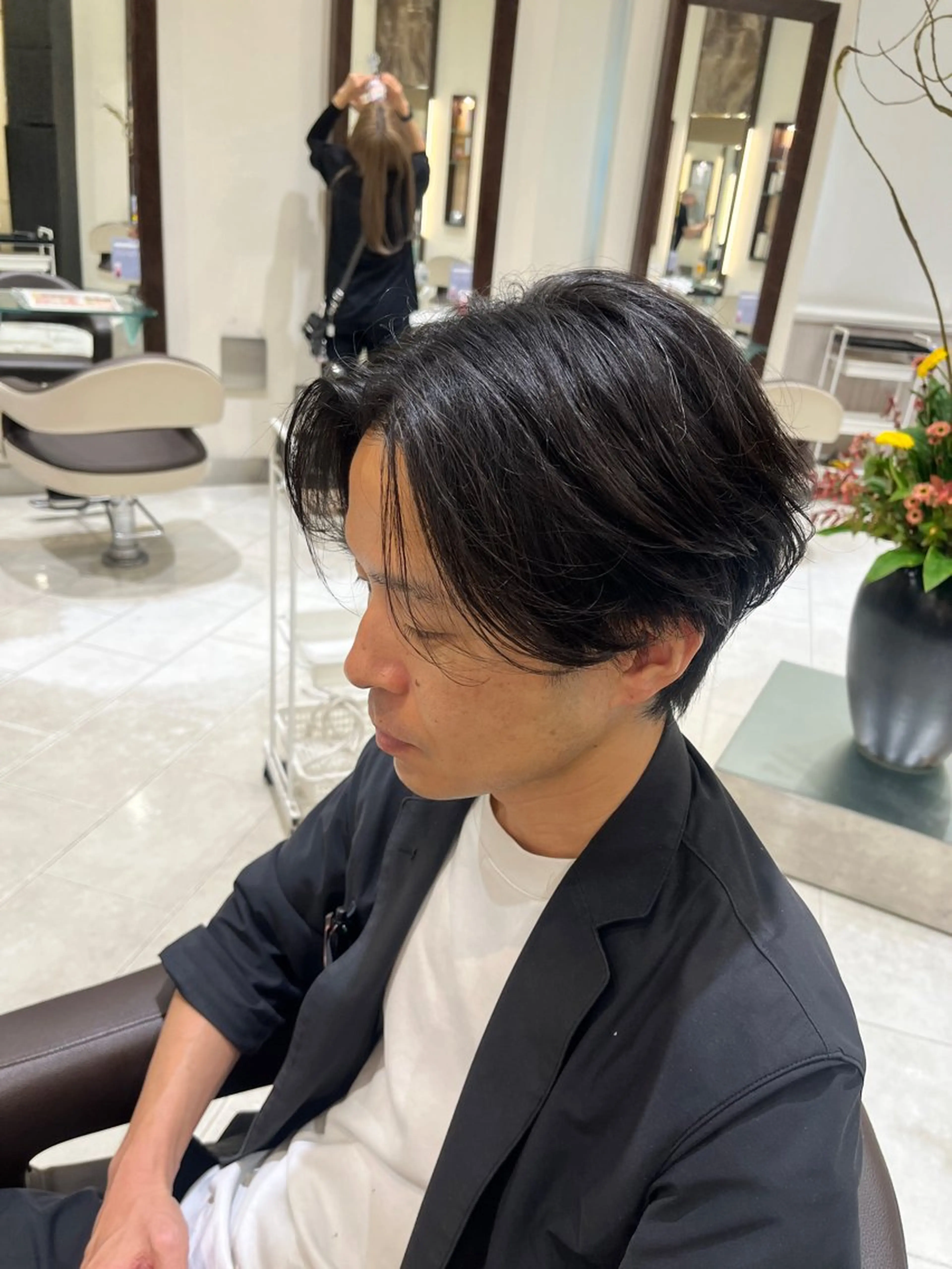 メンズカットの写真